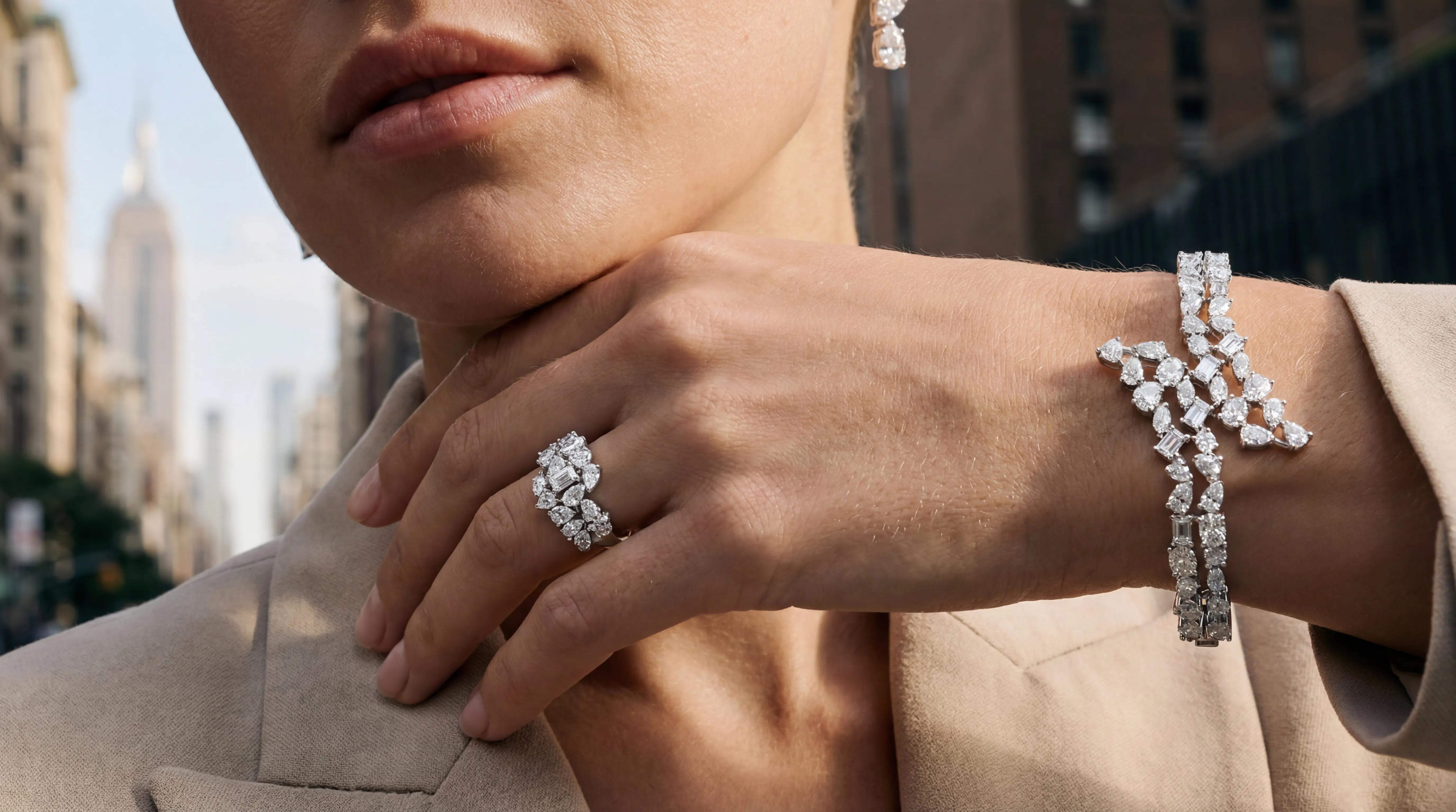 Cascade Bridal Set craftsmanship image