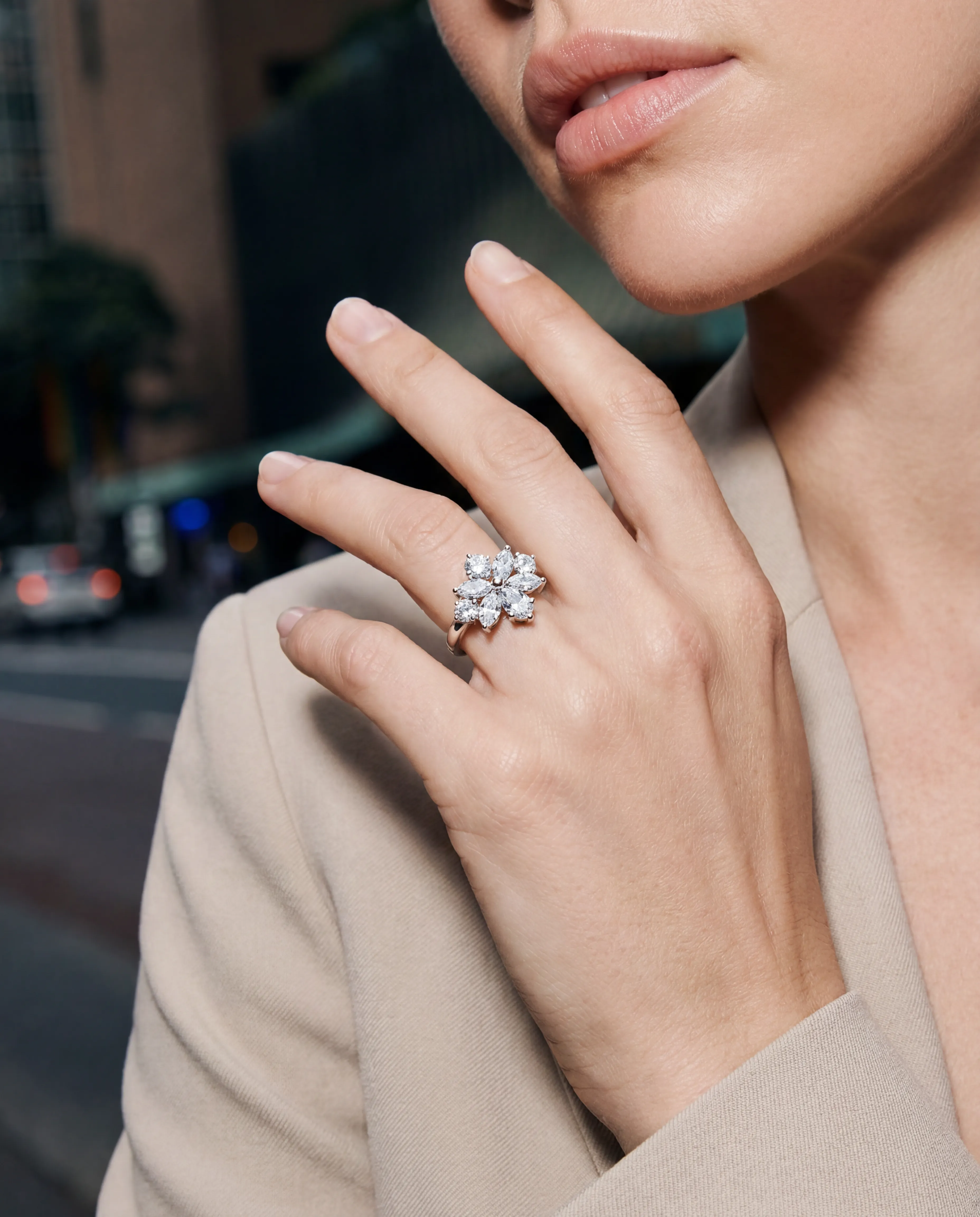 BLOOMFALL RING in Bloomfall Bridal Set - image 1