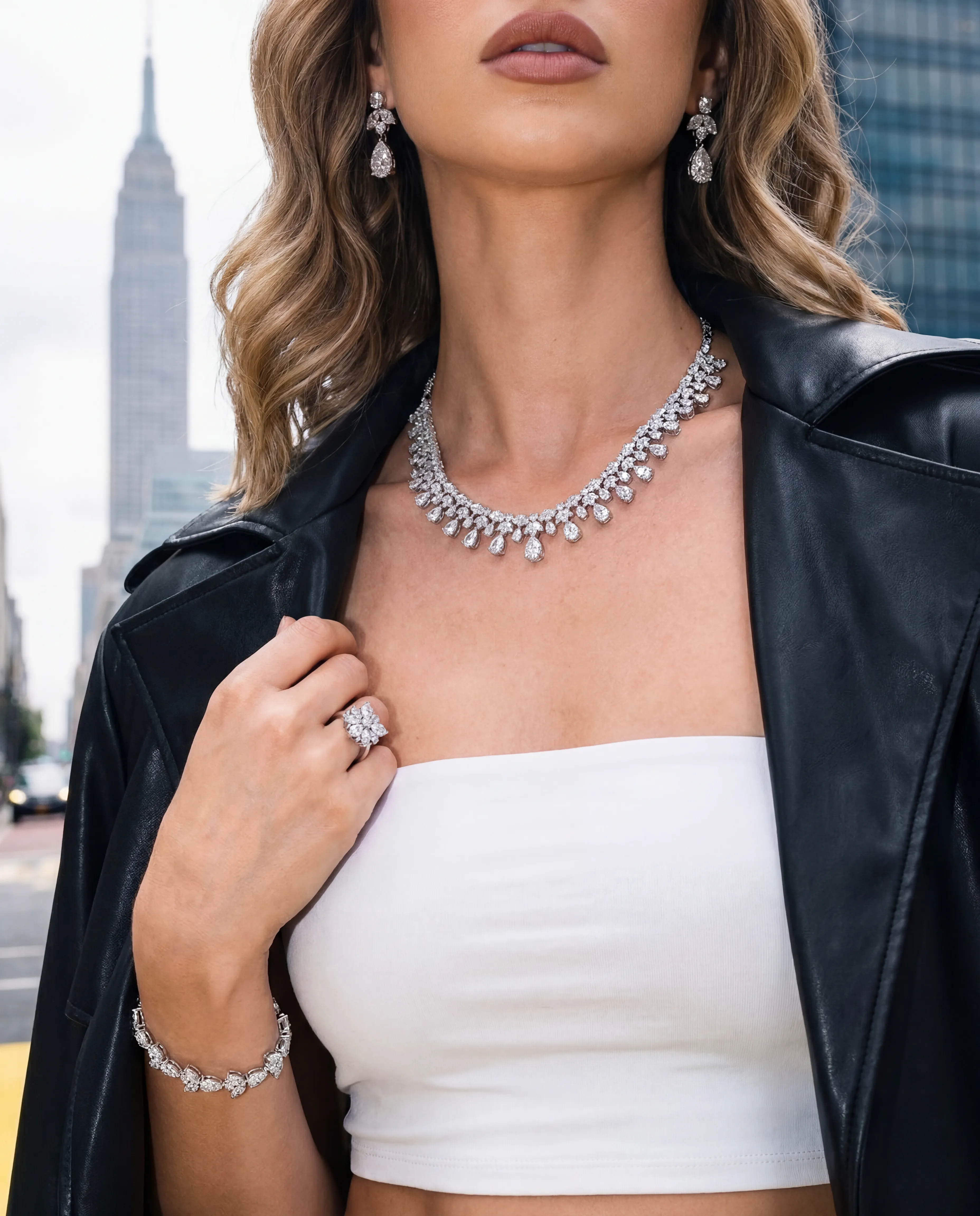 LEAFARC NECKLACE in Leafarc Bridal Set - image 1
