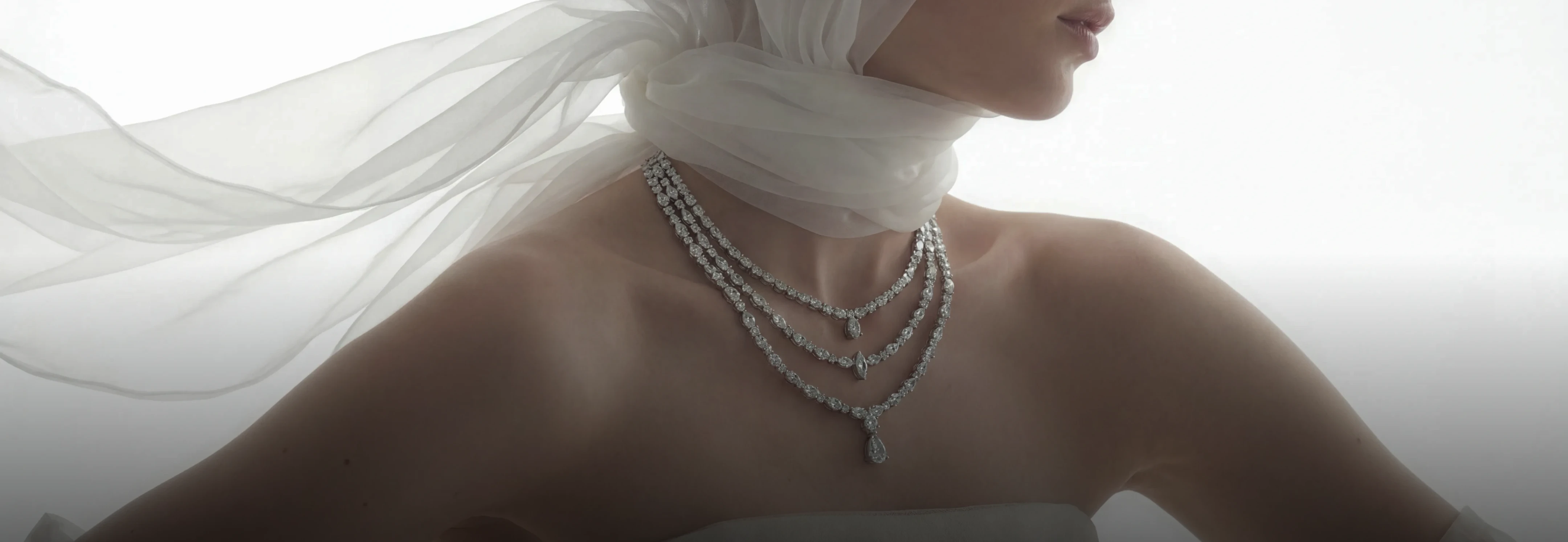 A Bridal Story in Diamonds