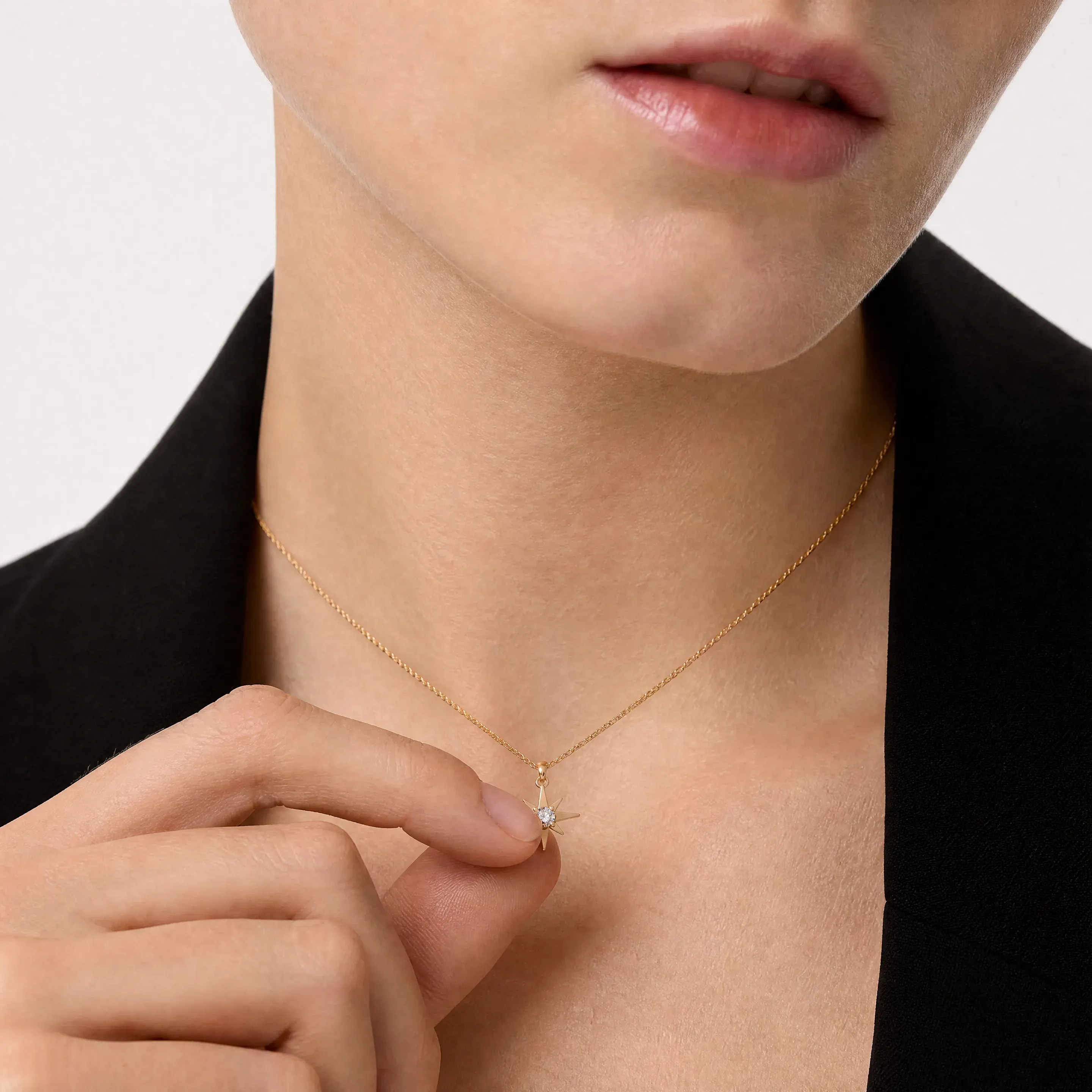 nova solo star pendant - product_gallery - 2