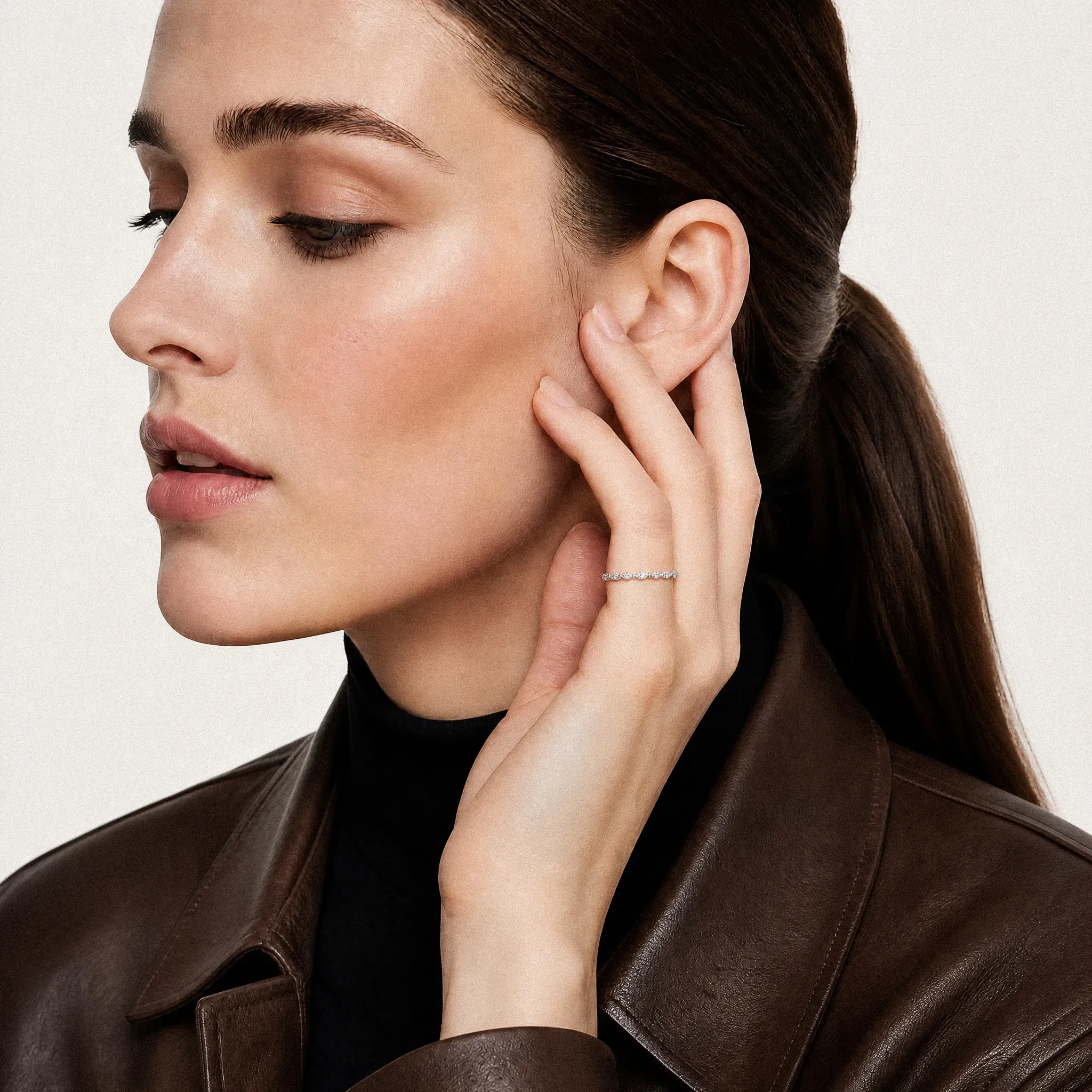 elverra marquise diamond band - product_gallery - 2