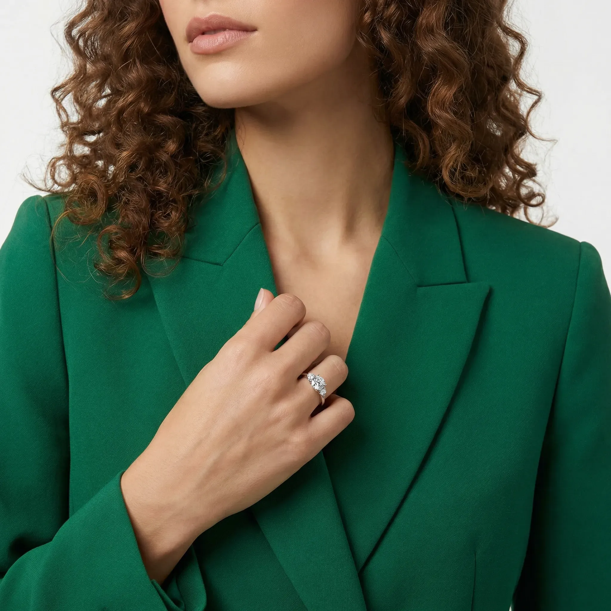 vionelle round trio solitaire ring - product_gallery - 3