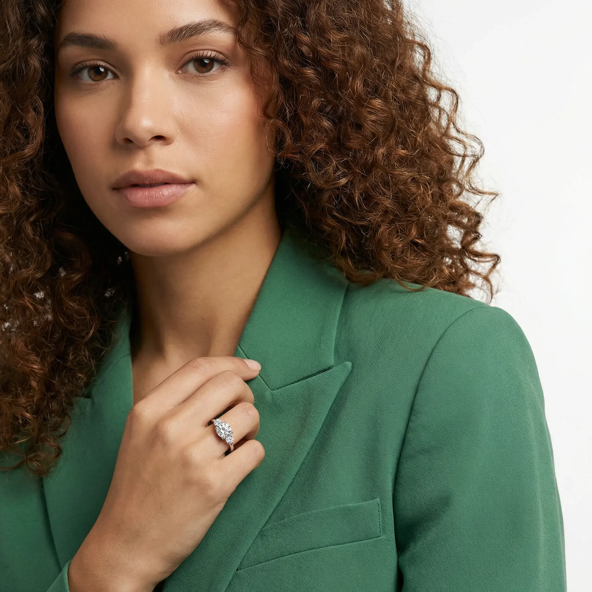 vionelle round trio solitaire ring - product_gallery - 2