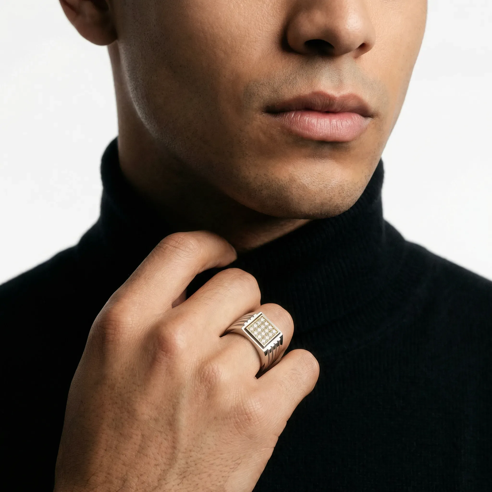 regulus grid men ring - product_gallery - 2