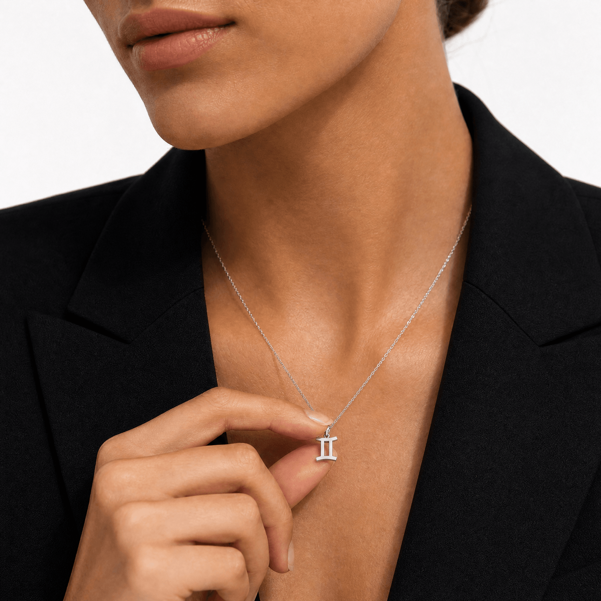 the gemini twin line pendant - product_gallery - 3