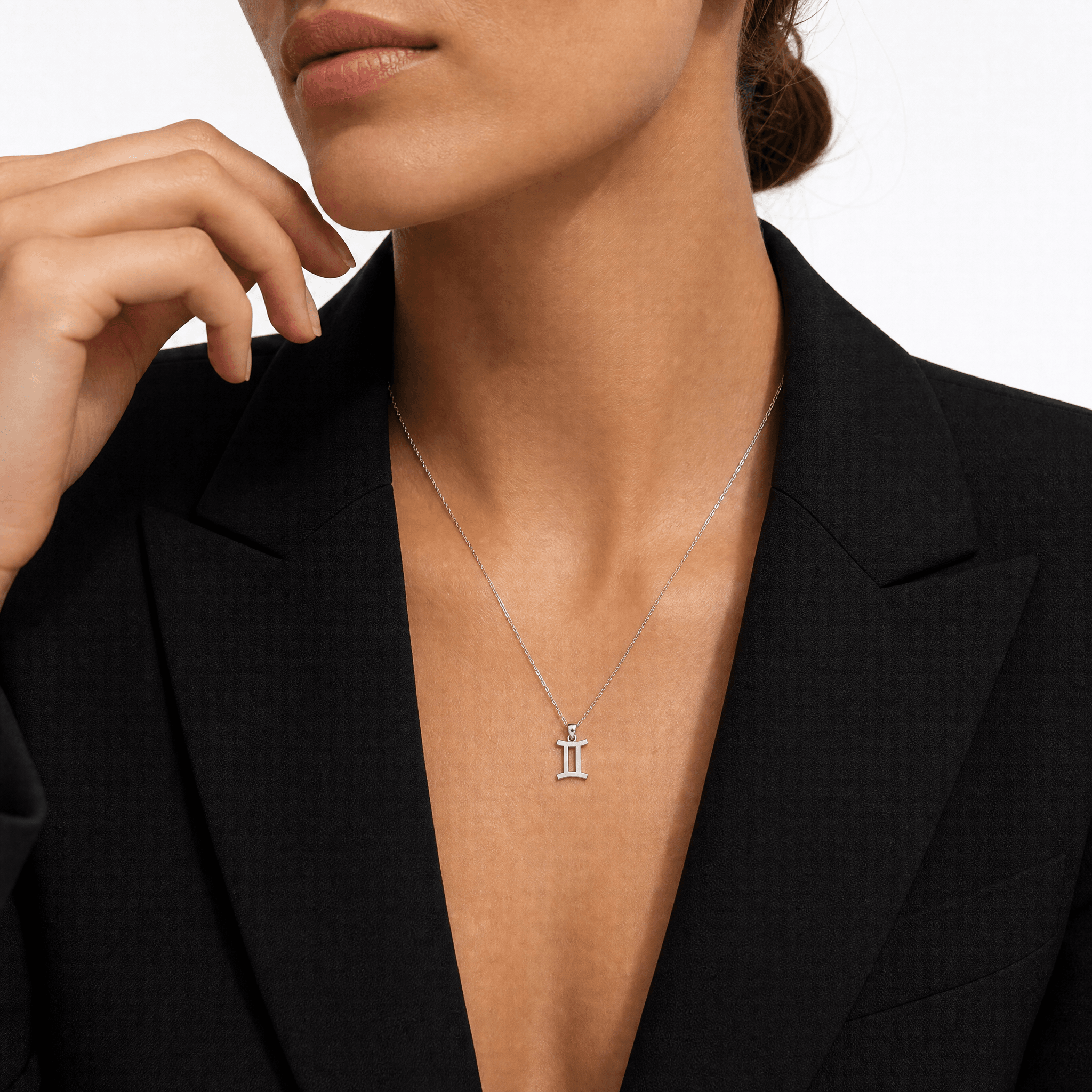 the gemini twin line pendant - product_gallery - 2