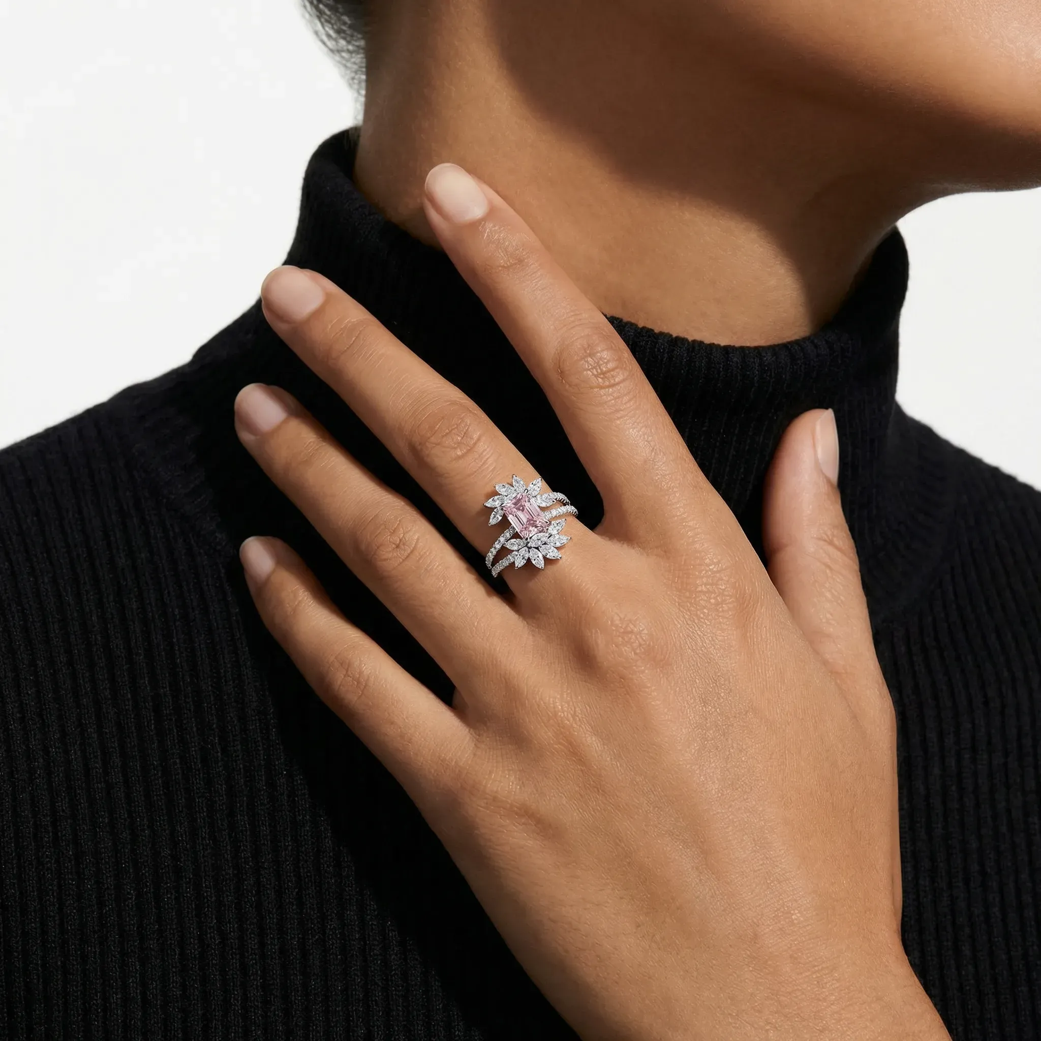 blush radiant bloom ring - product_gallery - 2