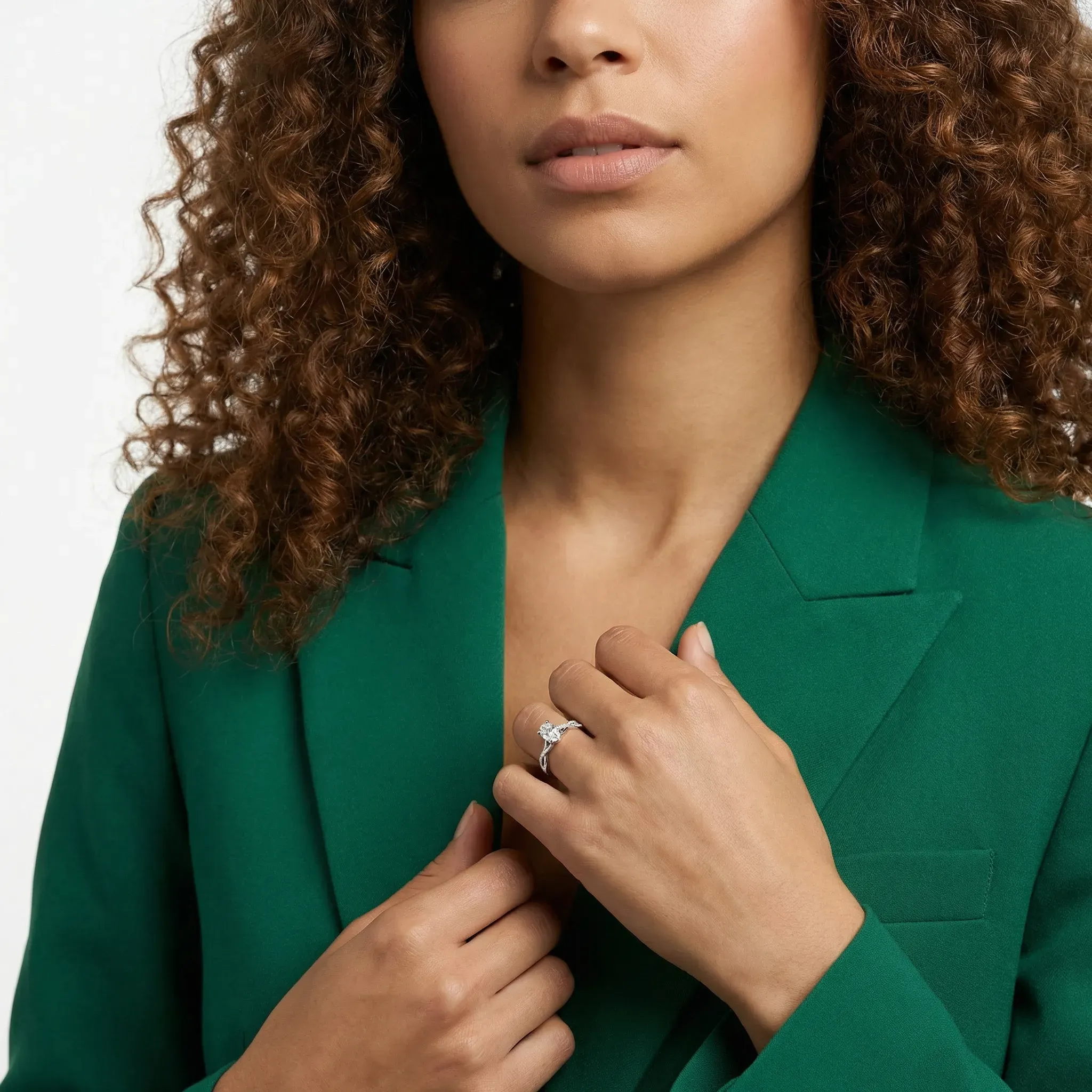 twist embrace oval ring - product_gallery - 2