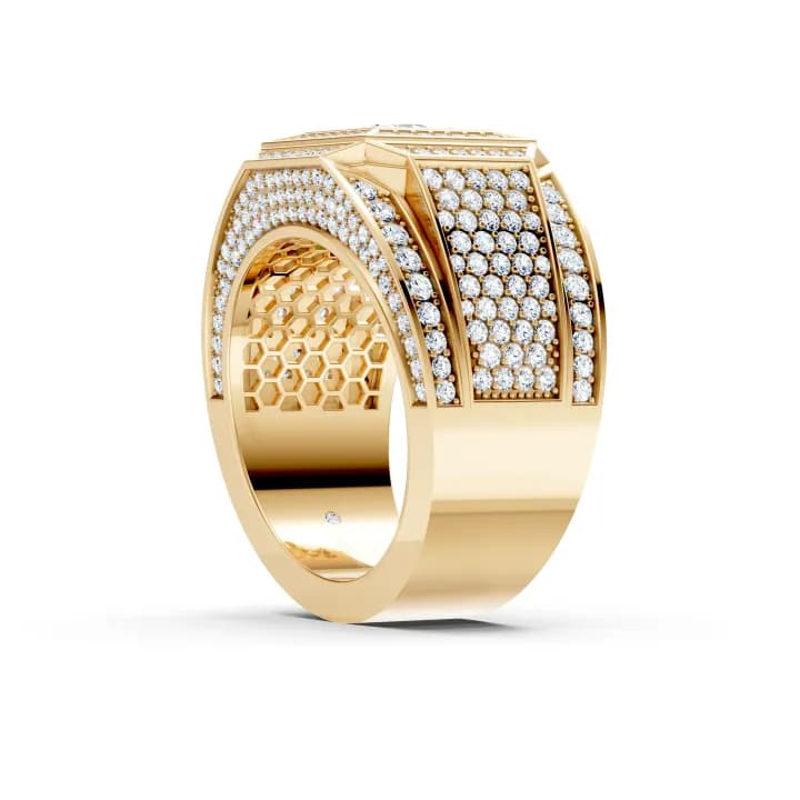 Quadrum Pavé Ring