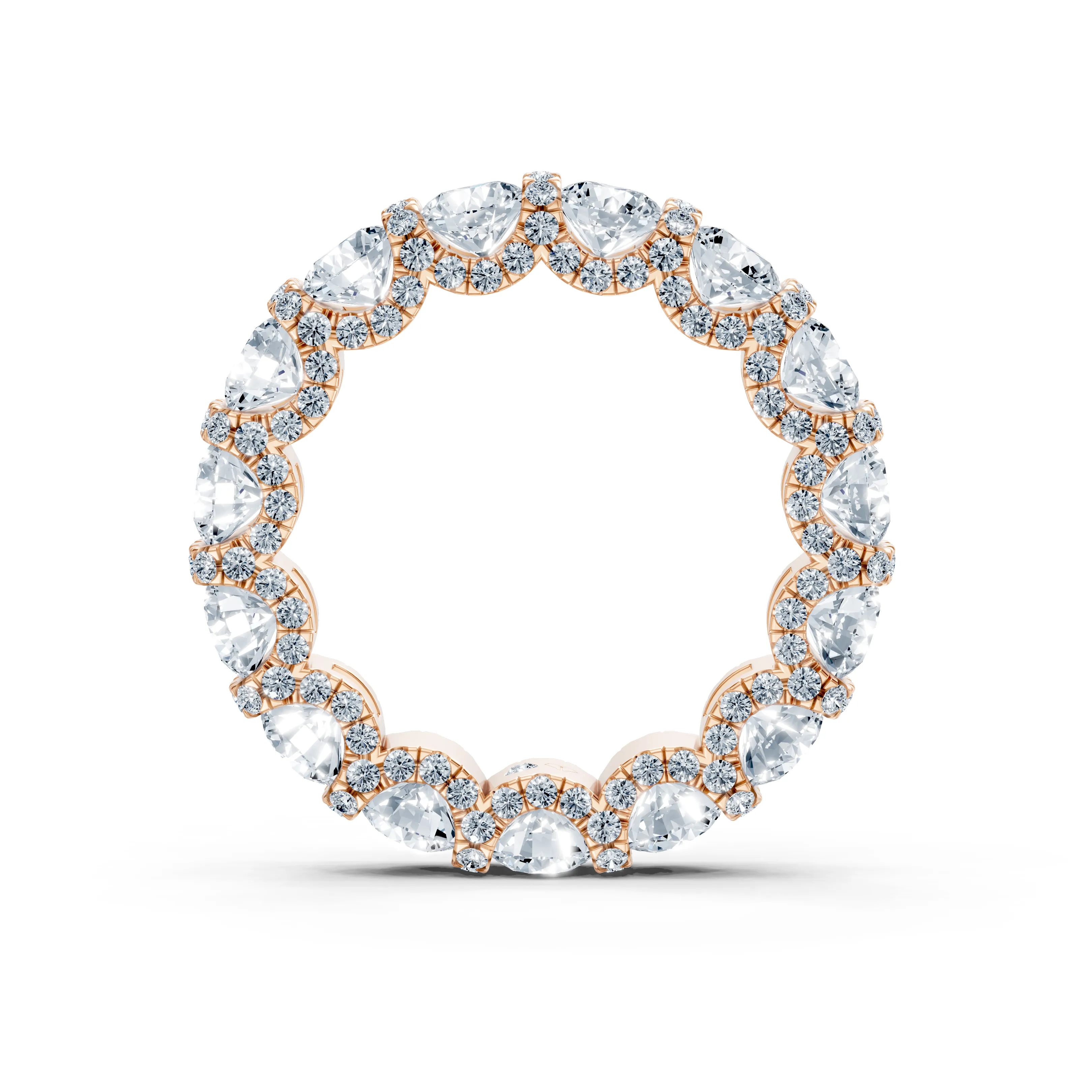 Invisible eternity band - hover - 2