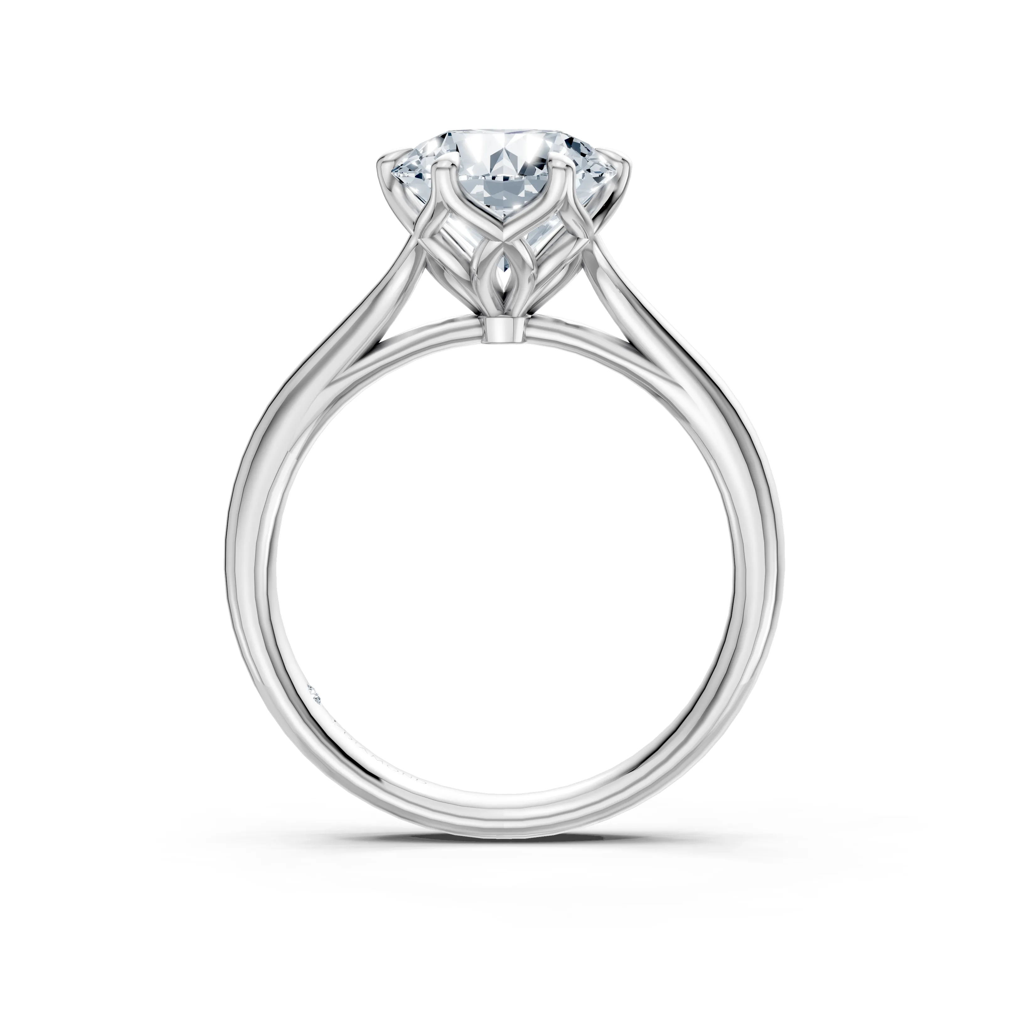 elara solitaire ring - hover - 3