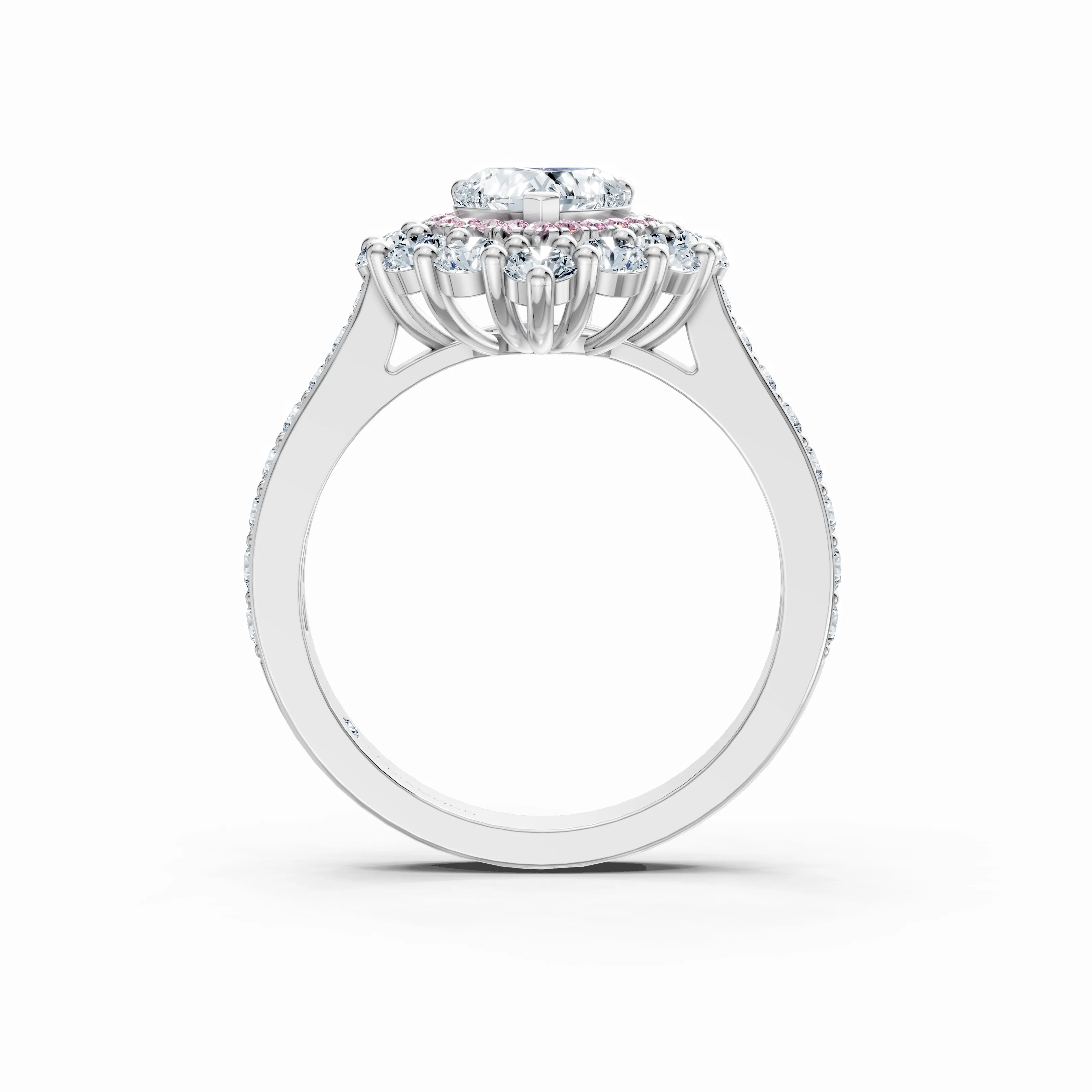 roselle bloom heart ring - hover - 3