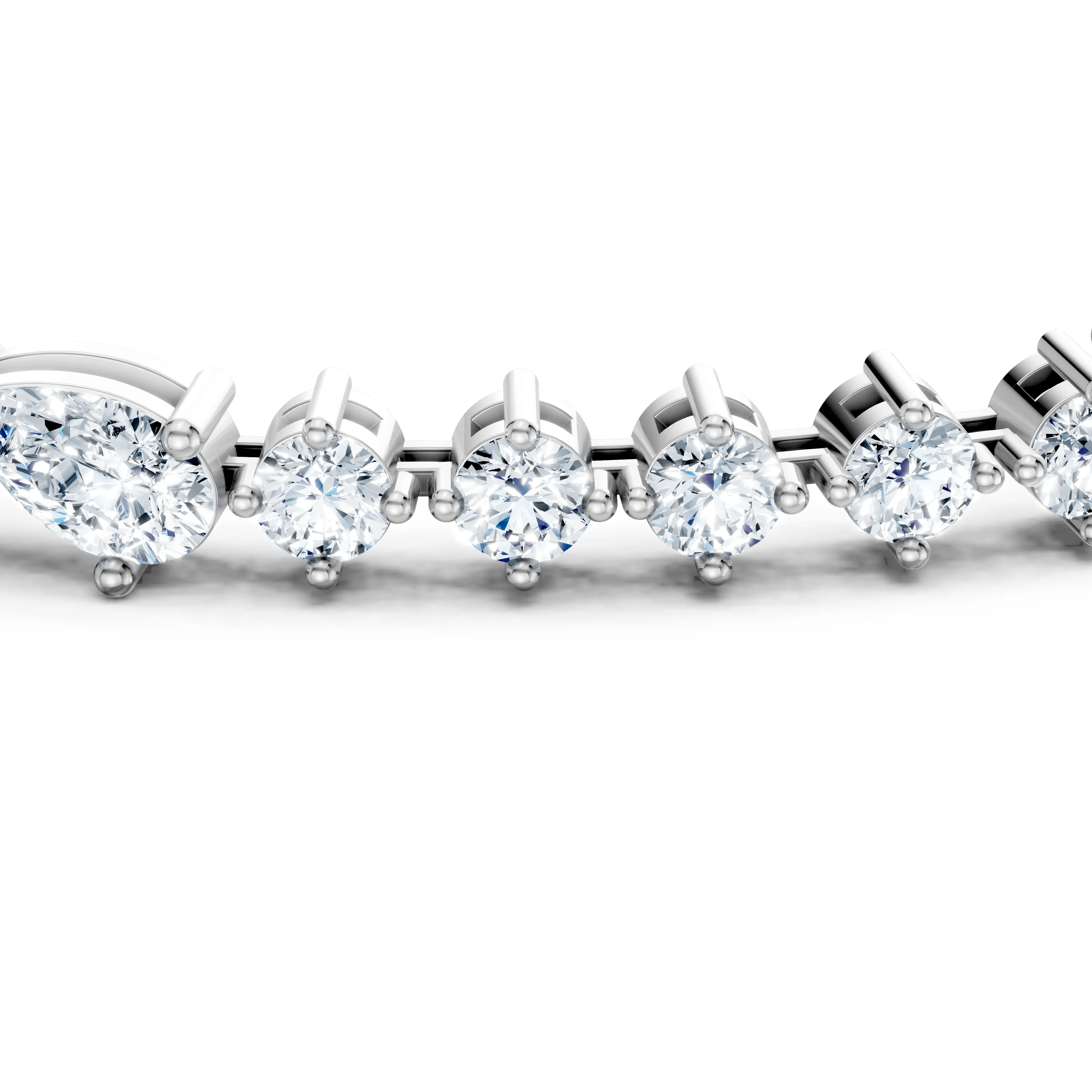 4 carat celestia line bracelet - hover - 3