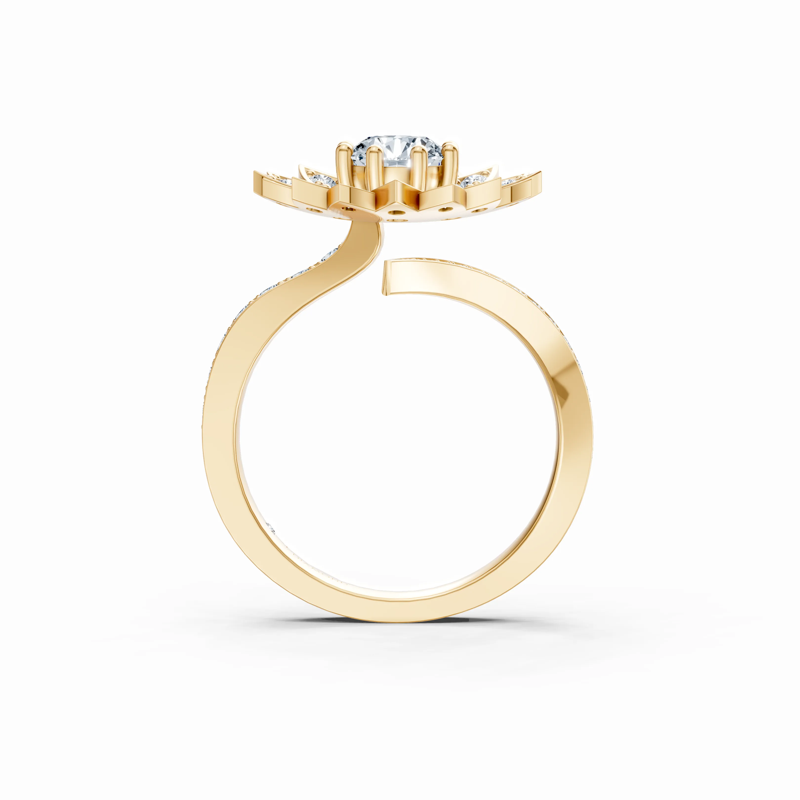 fleur radiant bloom ring - hover - 3