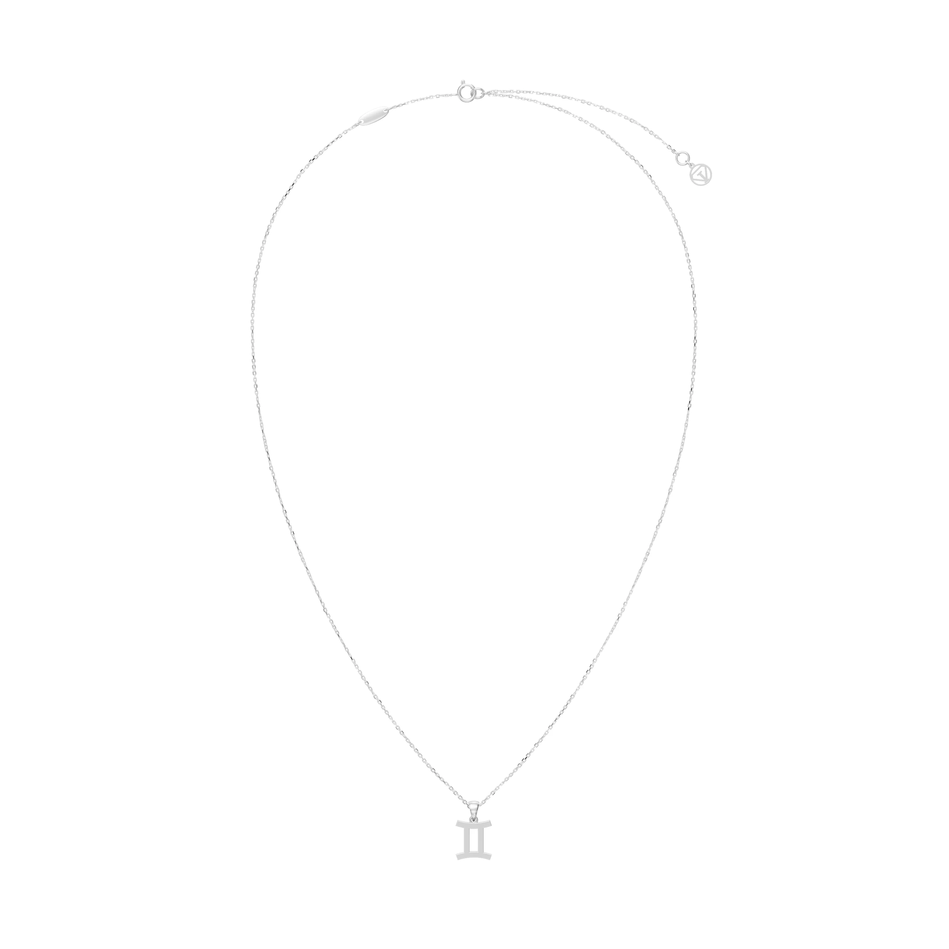 the gemini twin line pendant - hover - 4