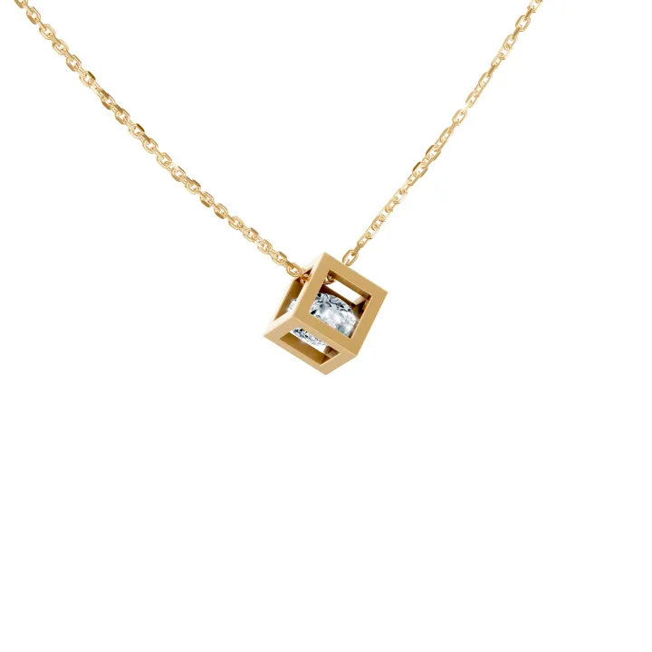 The Hidden Light Cubic Pendant