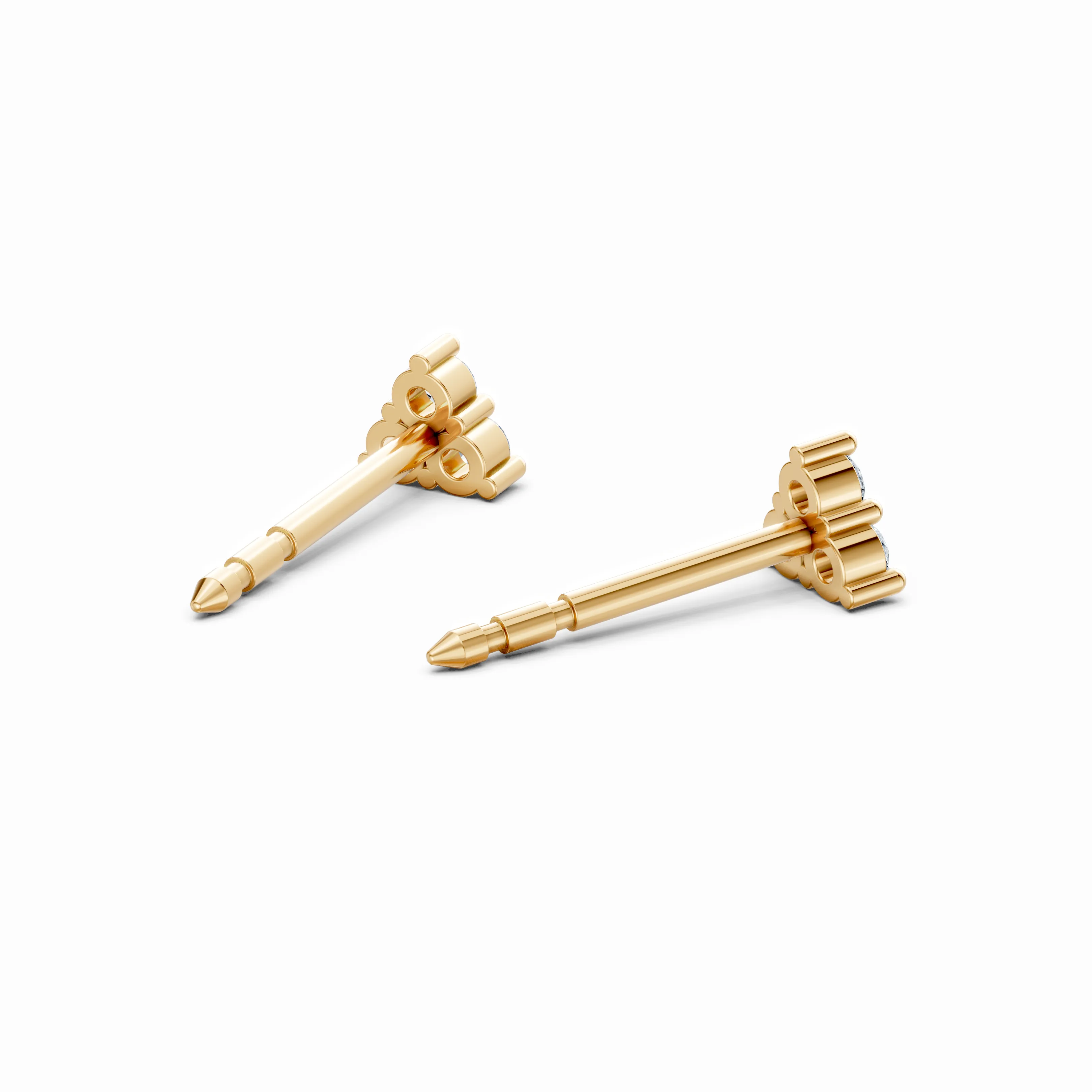 lyra trio studs earring - hover - 2