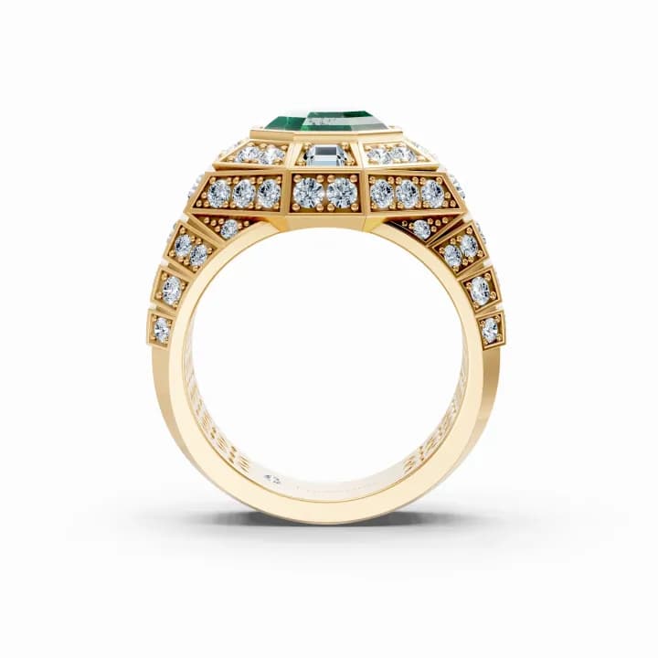 Emerald Sovereign Citadel Ring