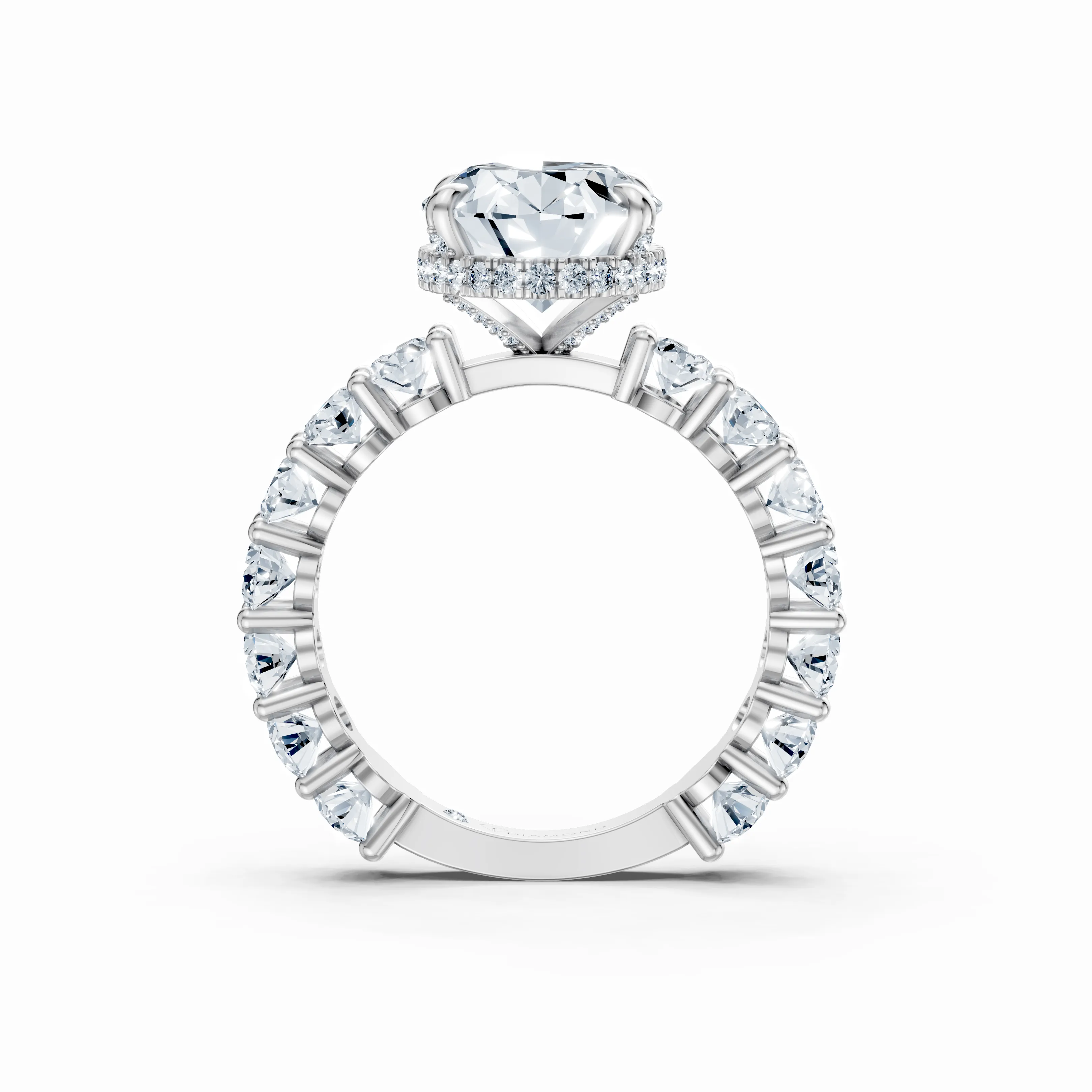 veil arc oval ring - hover - 4