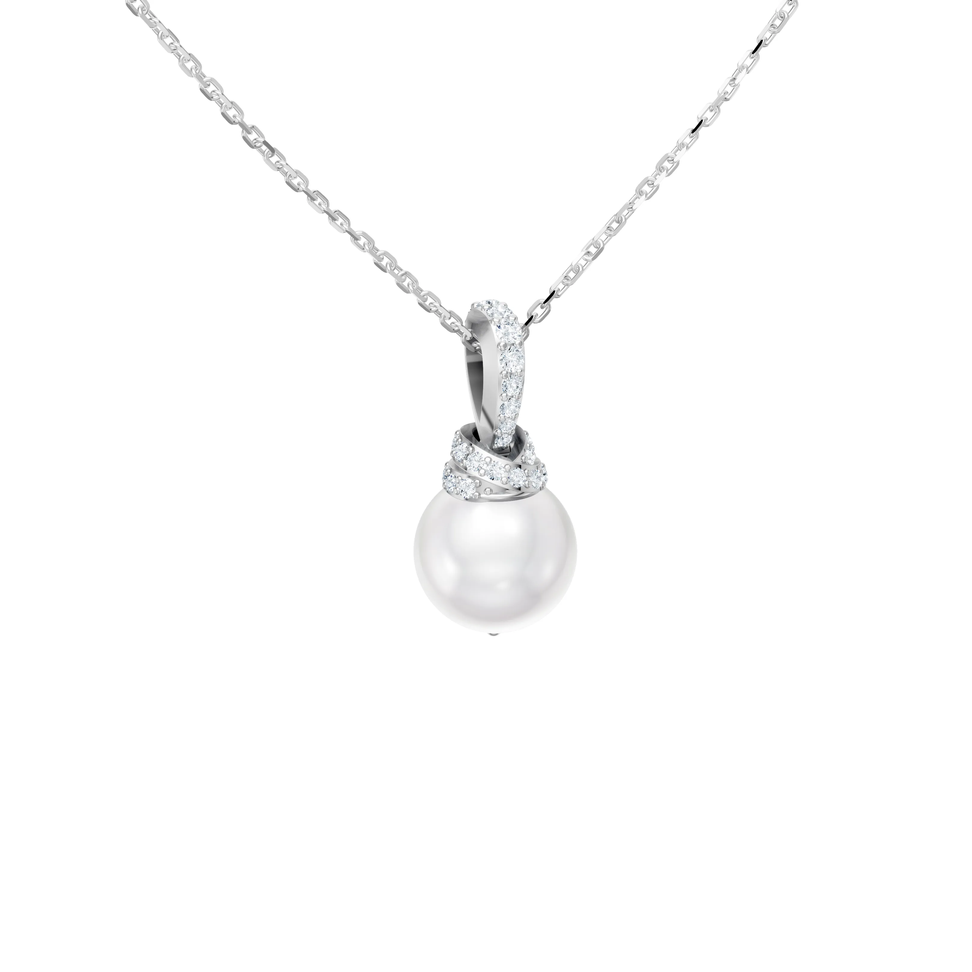 embrace pearl pendant - hover - 3