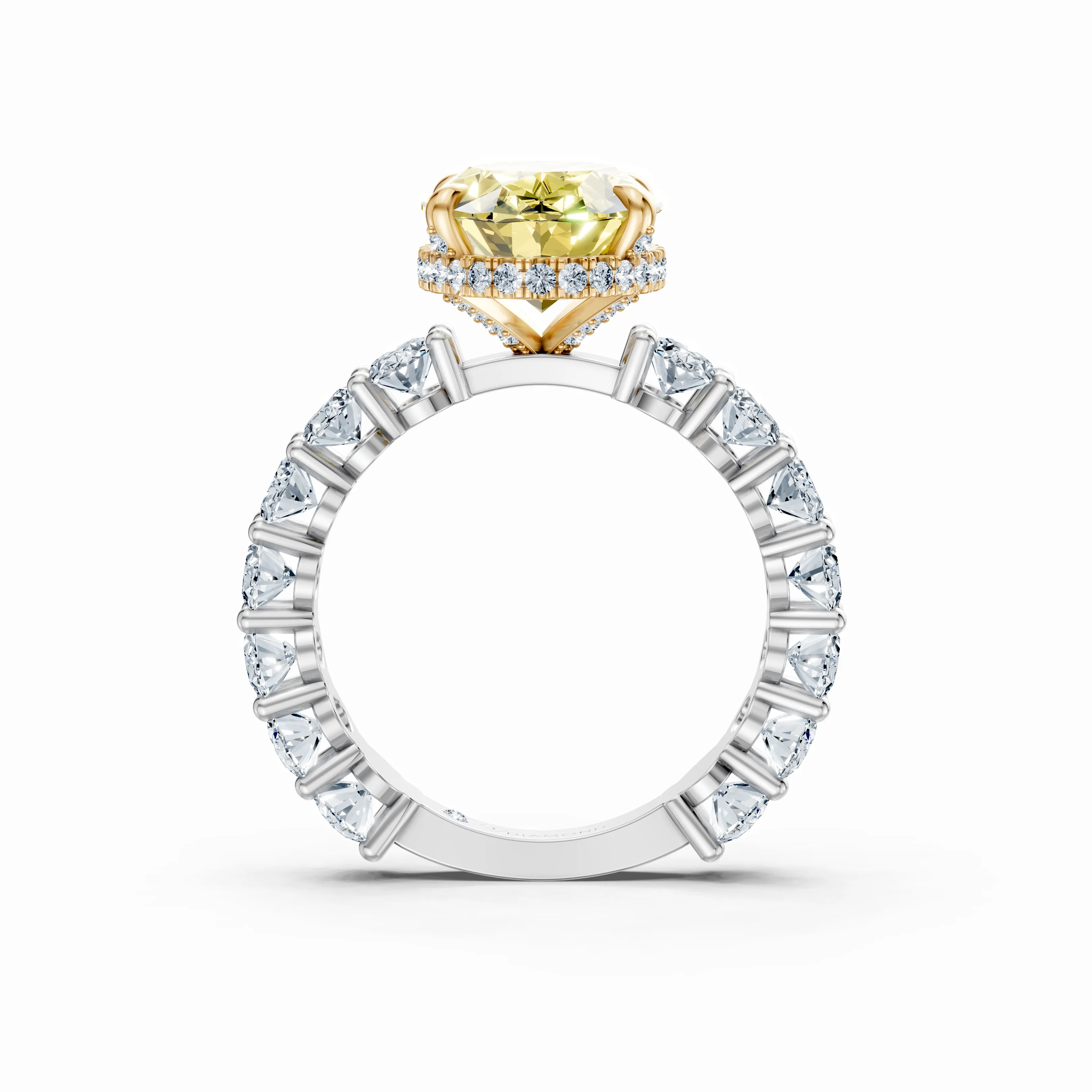 aurelia crest oval ring - hover - 2