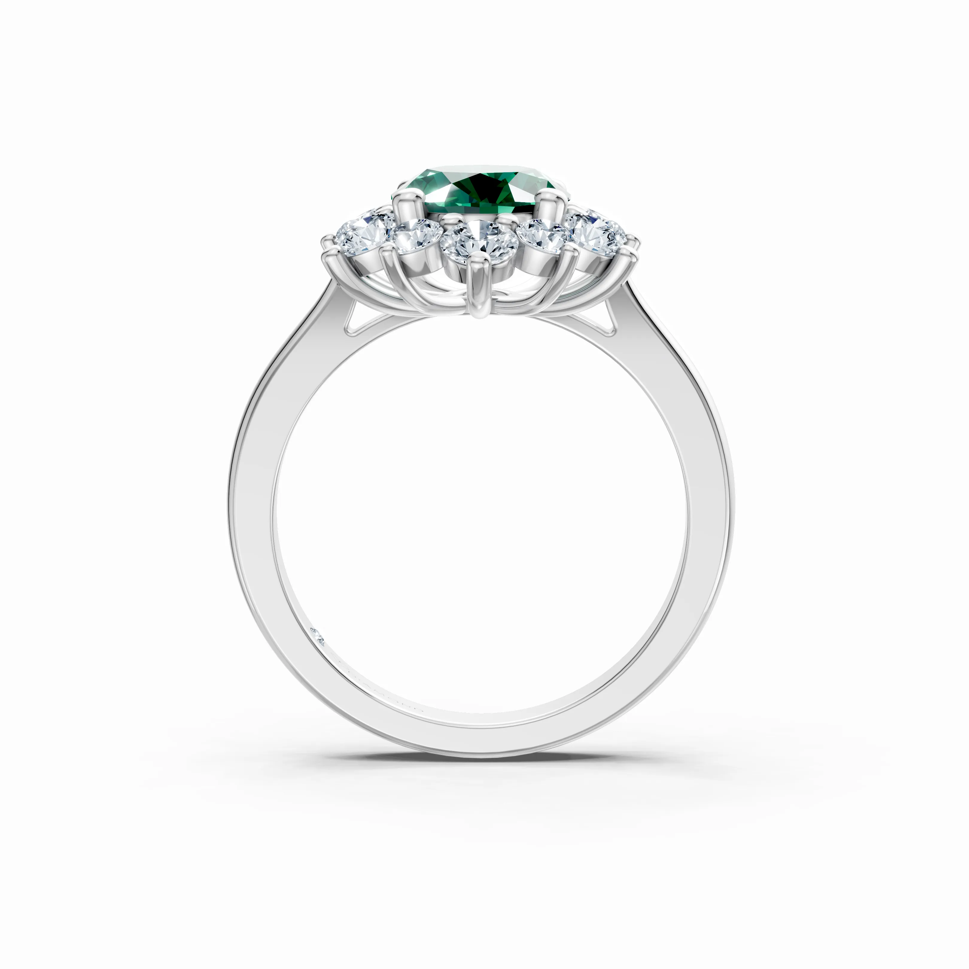 diana emerald ring - hover - 2