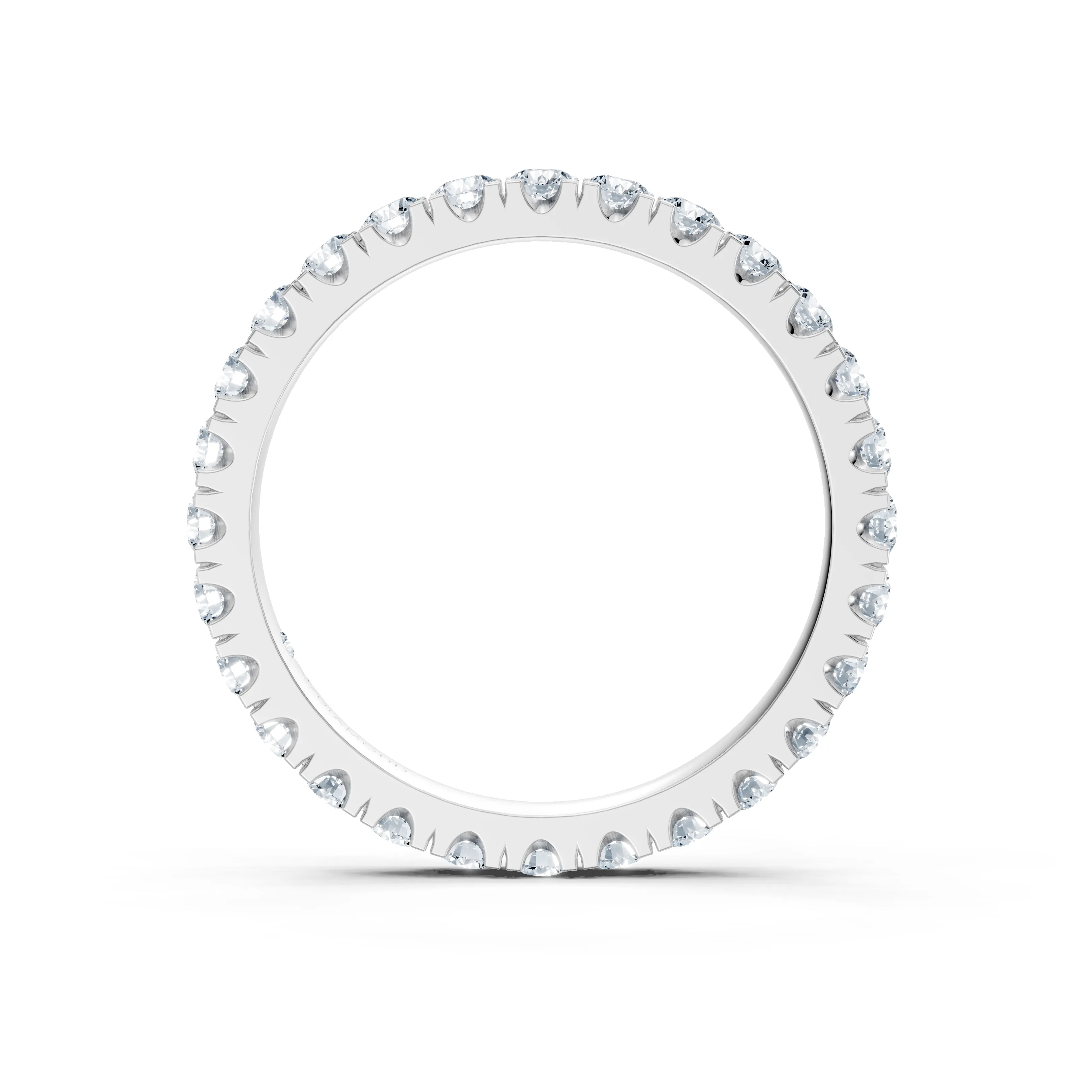 seraphina round eternity diamond band - hover - 4