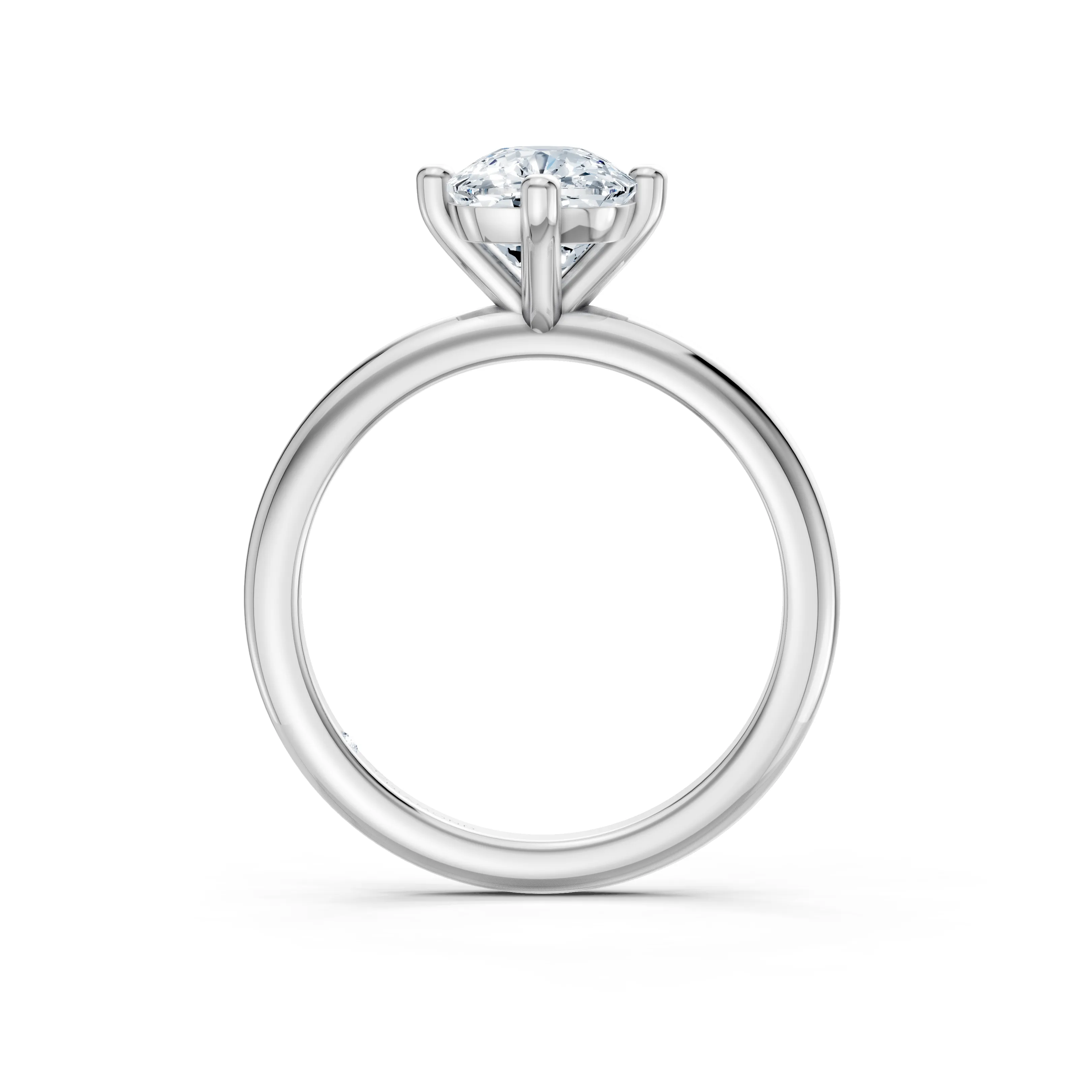 veyra cushion solitaire ring - hover - 2