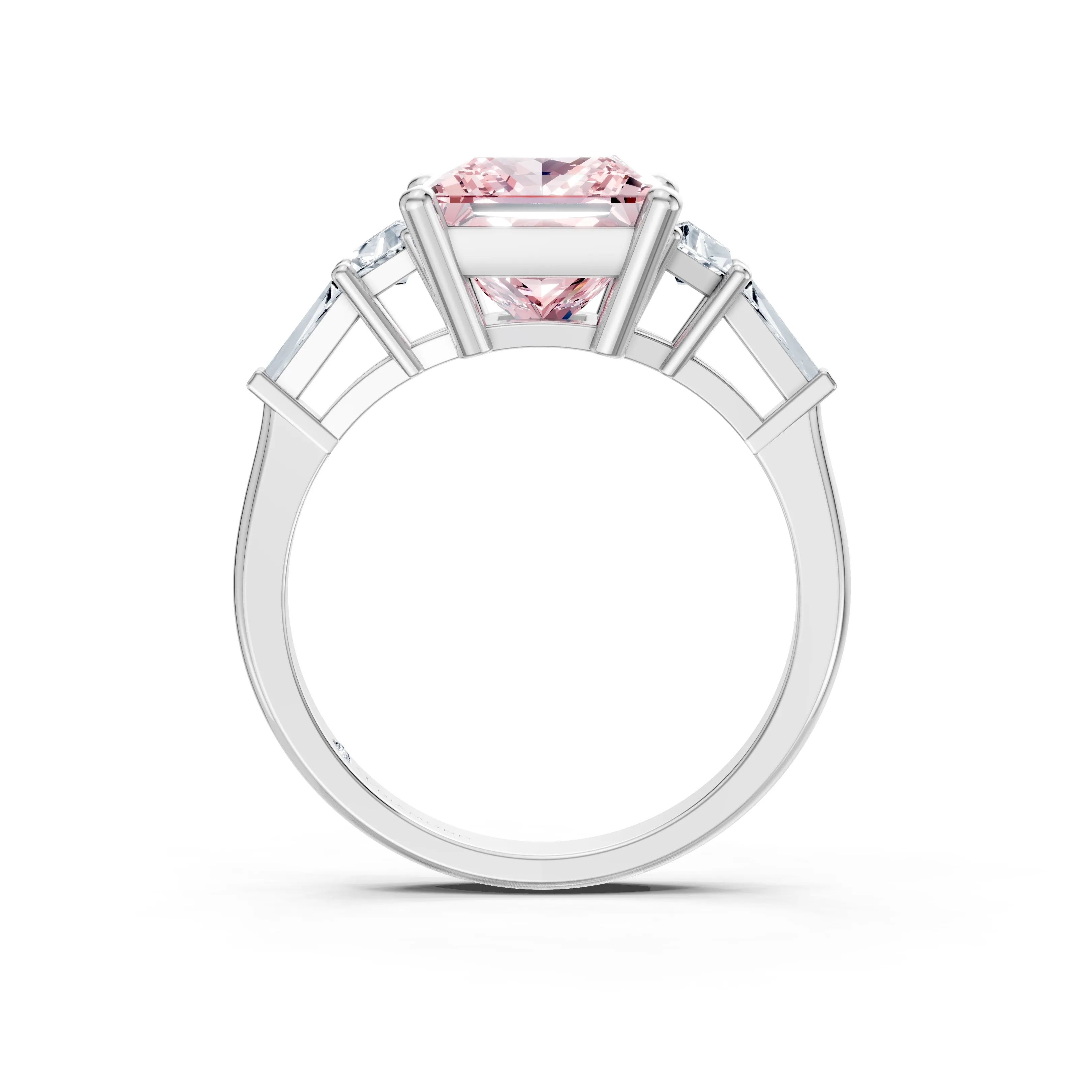 rosavelle princess multi stone solitaire ring - hover - 2