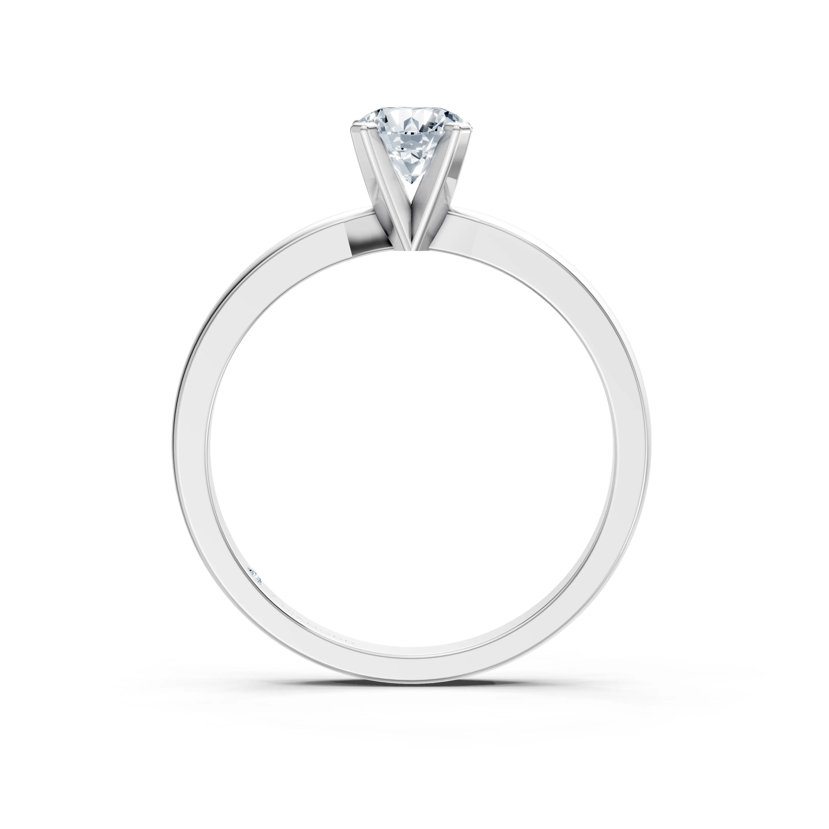 belvanna round solitaire ring - hover - 3