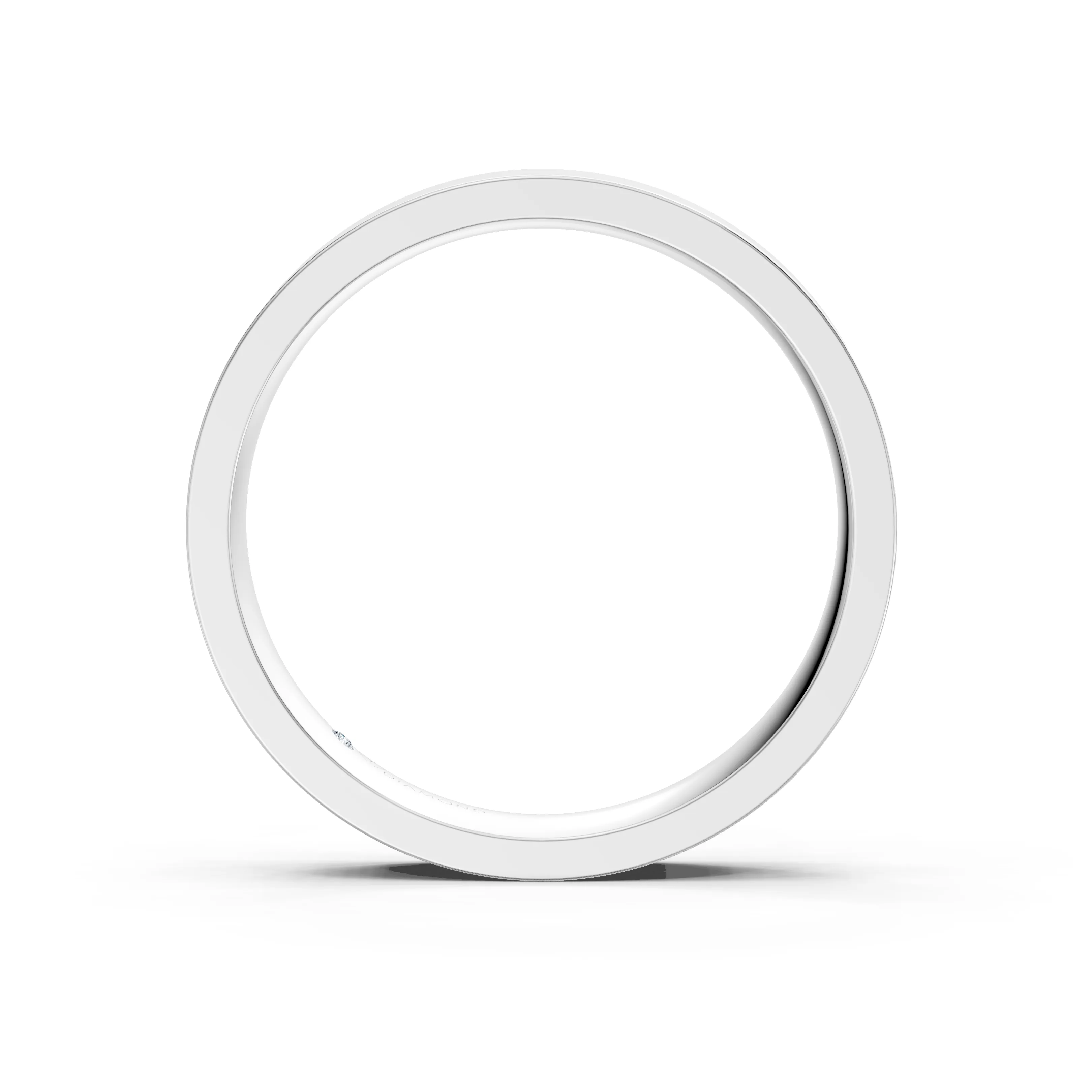 verento flat court wedding band - hover - 3