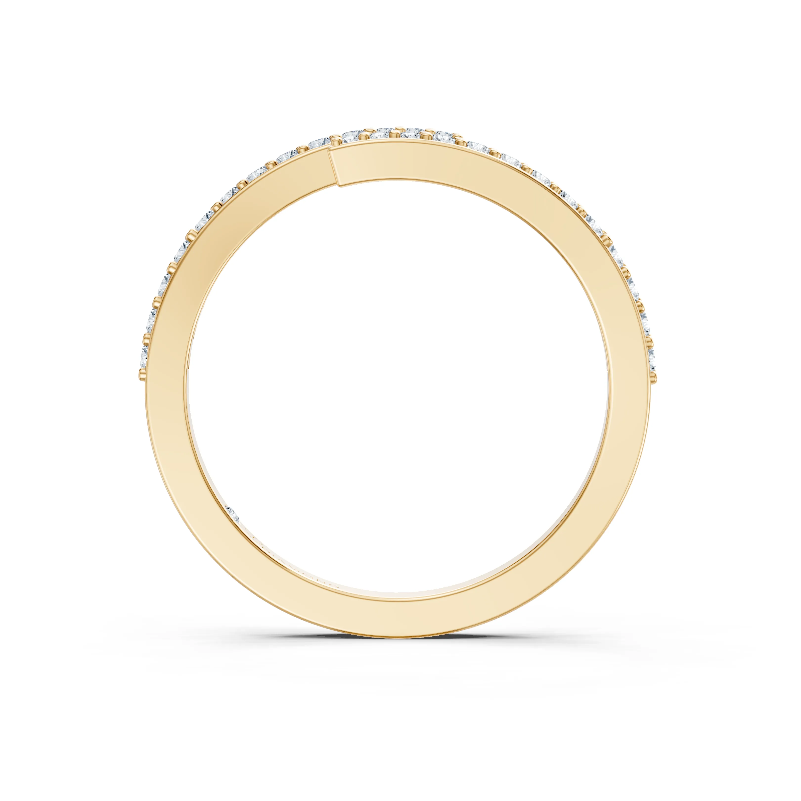 elina pave diamond bypass ring - hover - 2