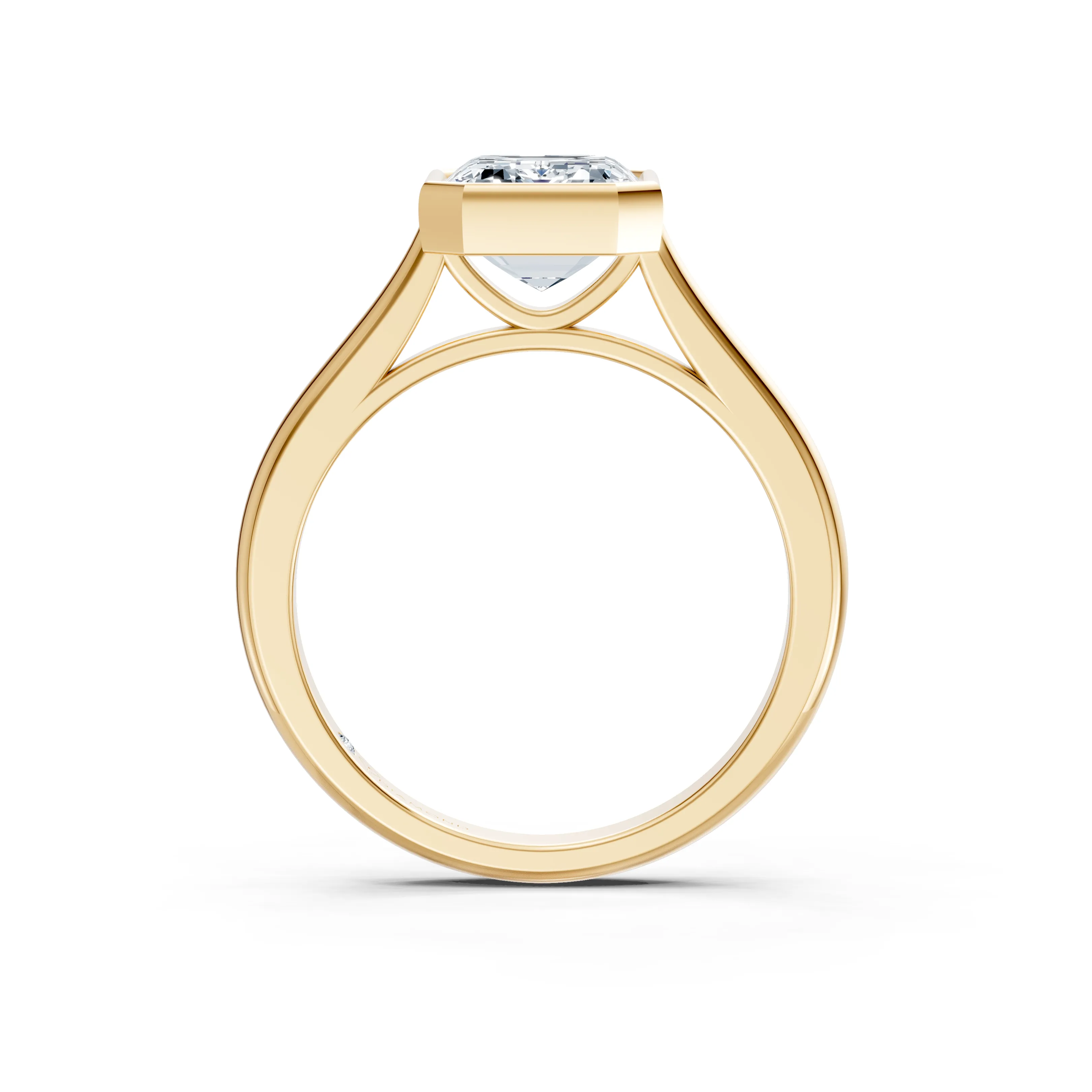 everina emerald solitaire ring - hover - 3