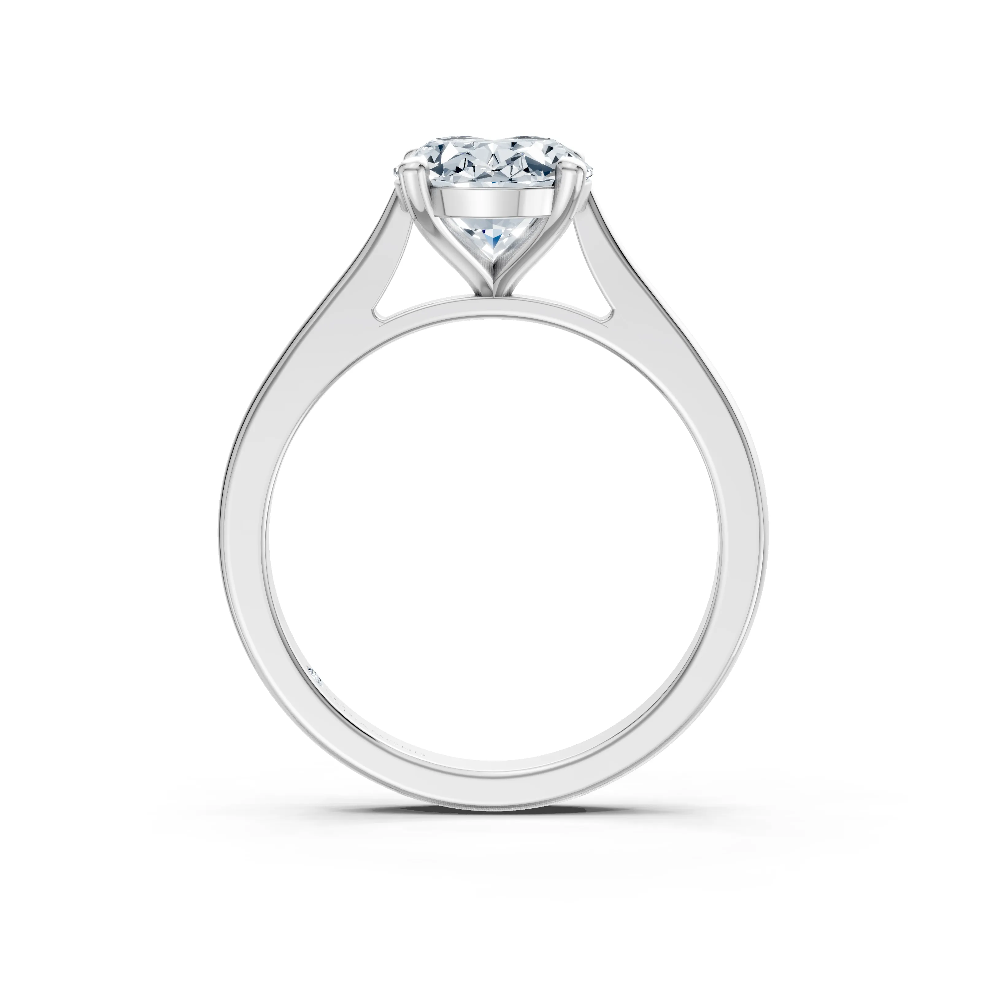 seraphina oval solitaire ring - hover - 3