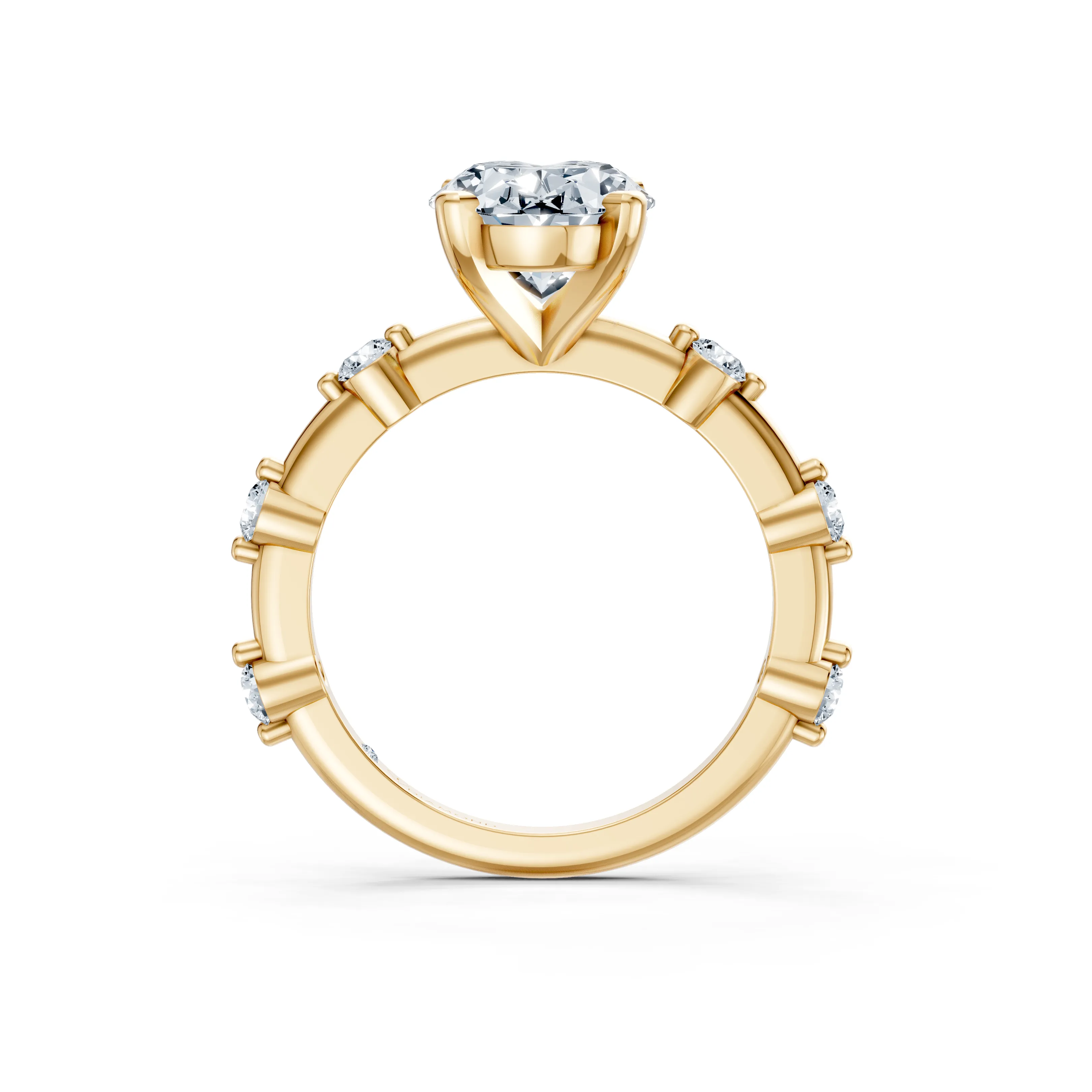 aria oval solitaire ring 1 - hover - 3