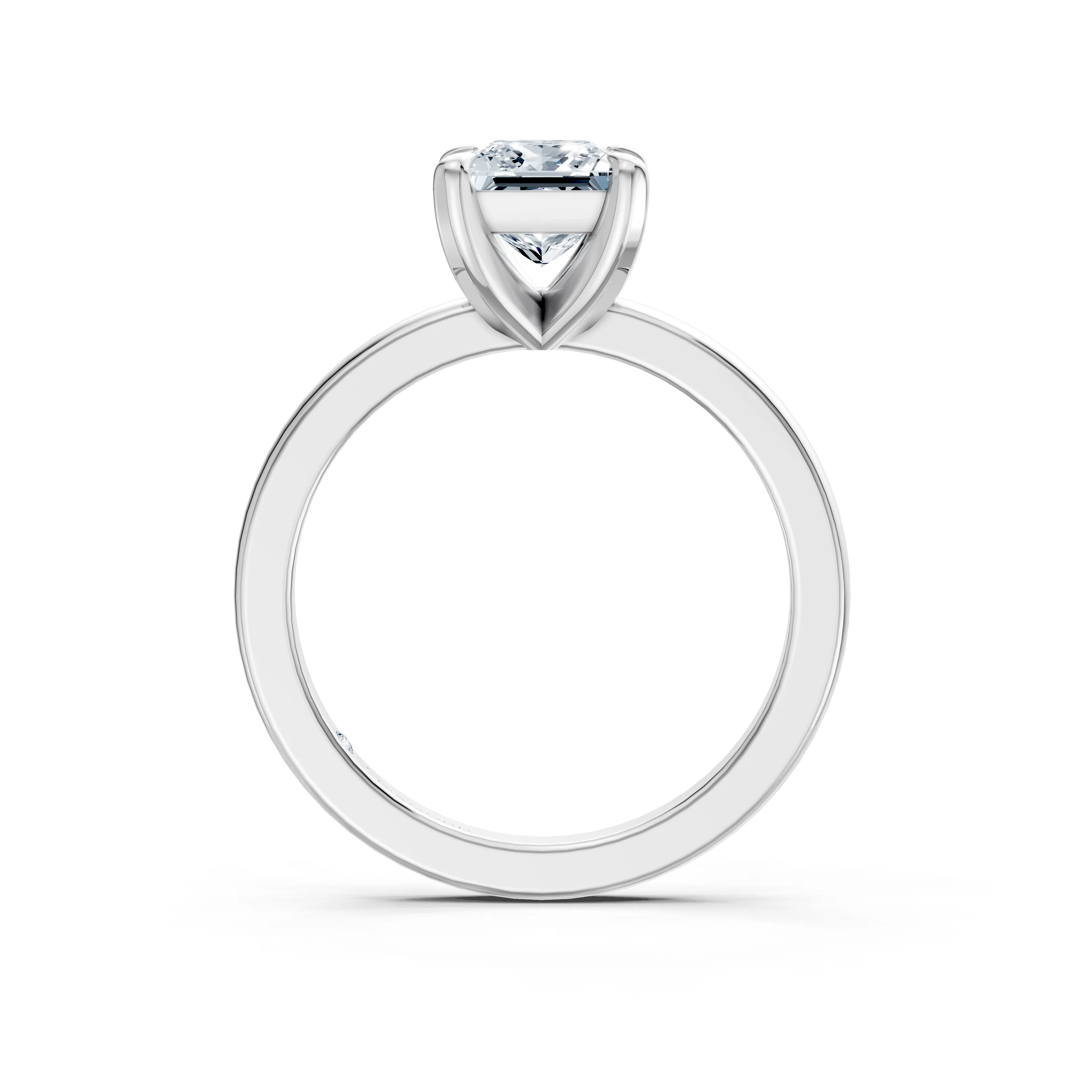 vitaria princess classic solitaire ring - hover - 3