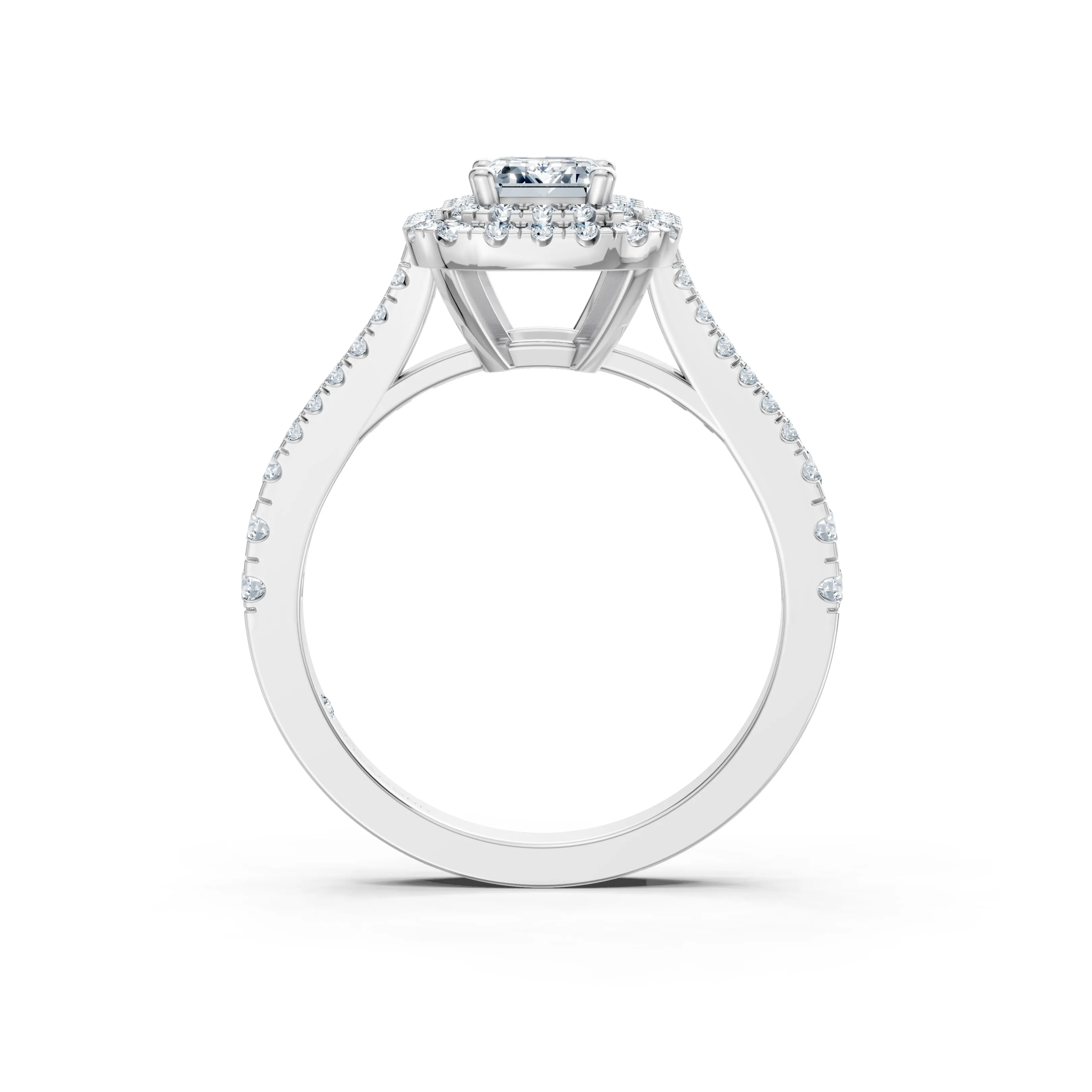 valencia double halo pave ring - hover - 3