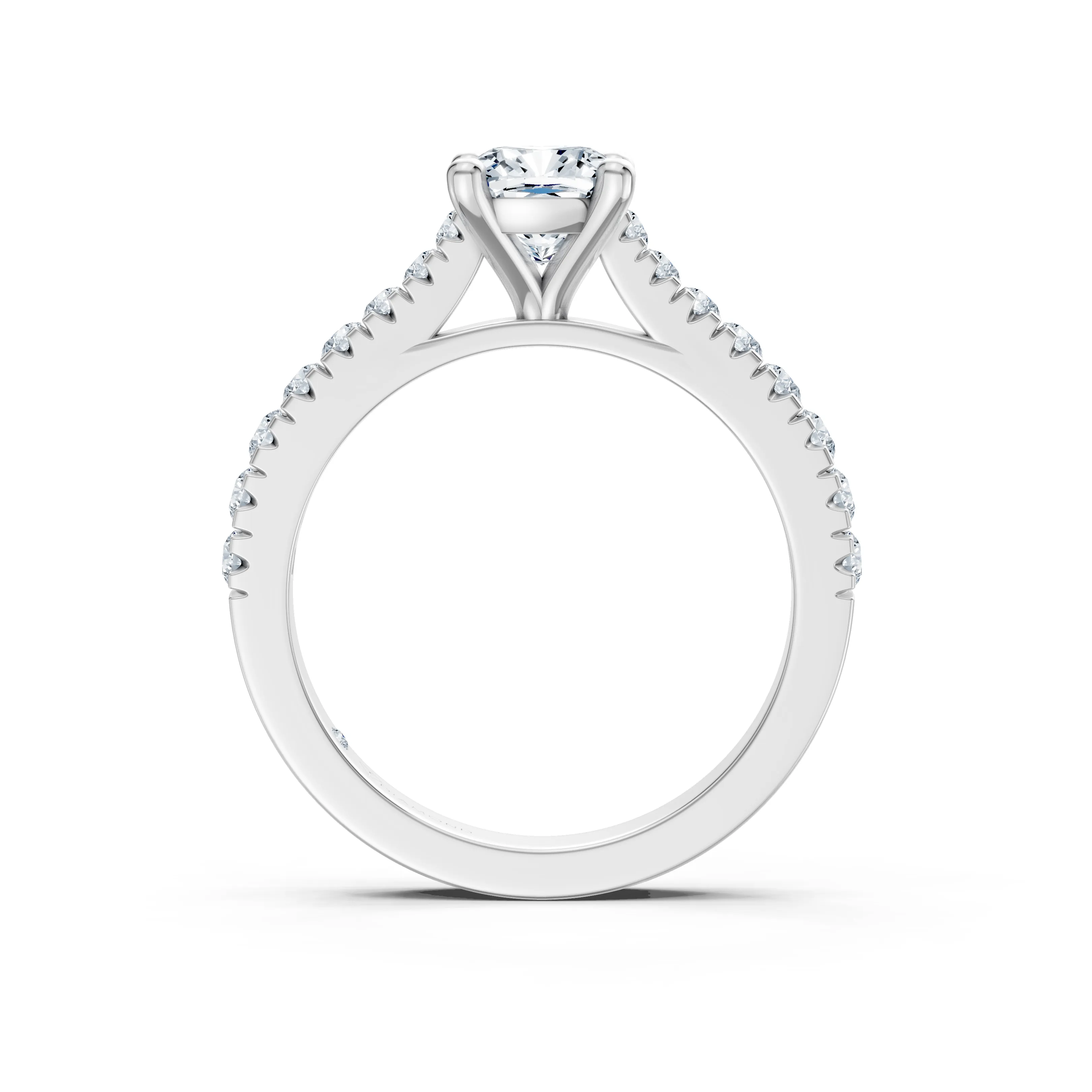 aurelia pave solitaire ring - hover - 3