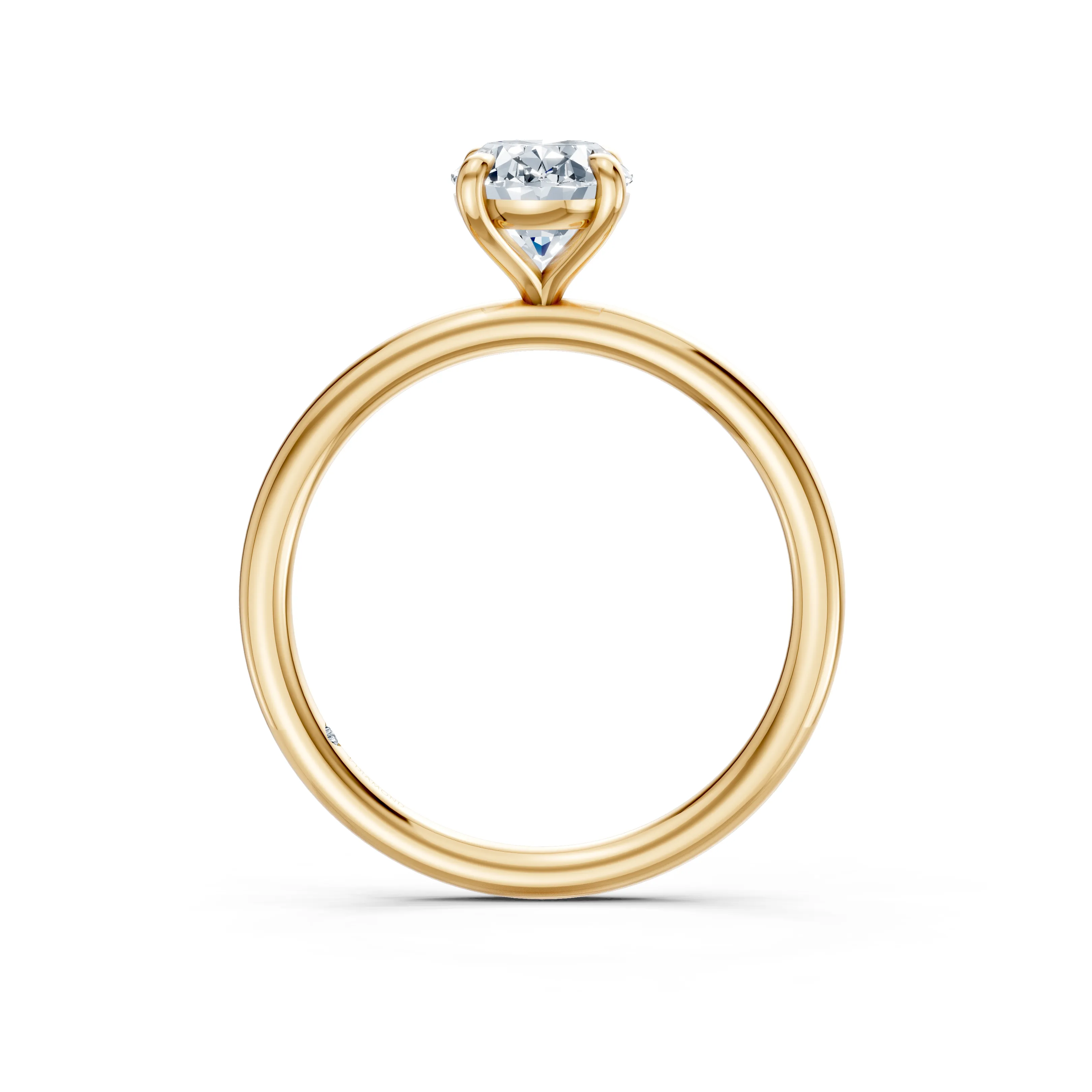 liora oval essence solitaire ring - hover - 3