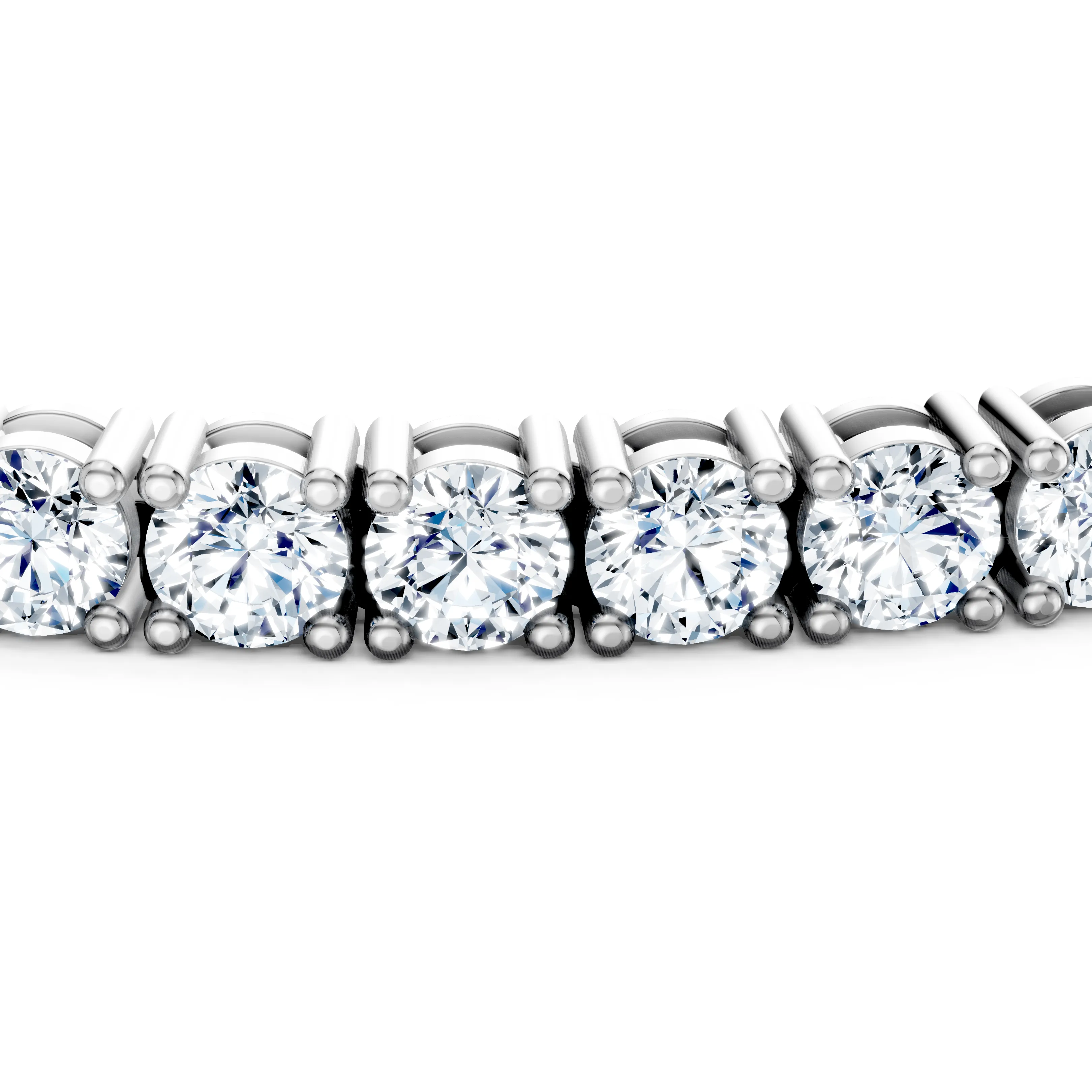 9 carat lyra tennis bracelet - hover - 4
