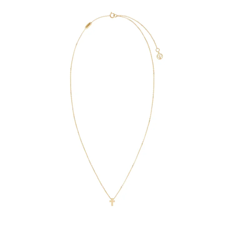 Purity Polished Mini Cross Pendant