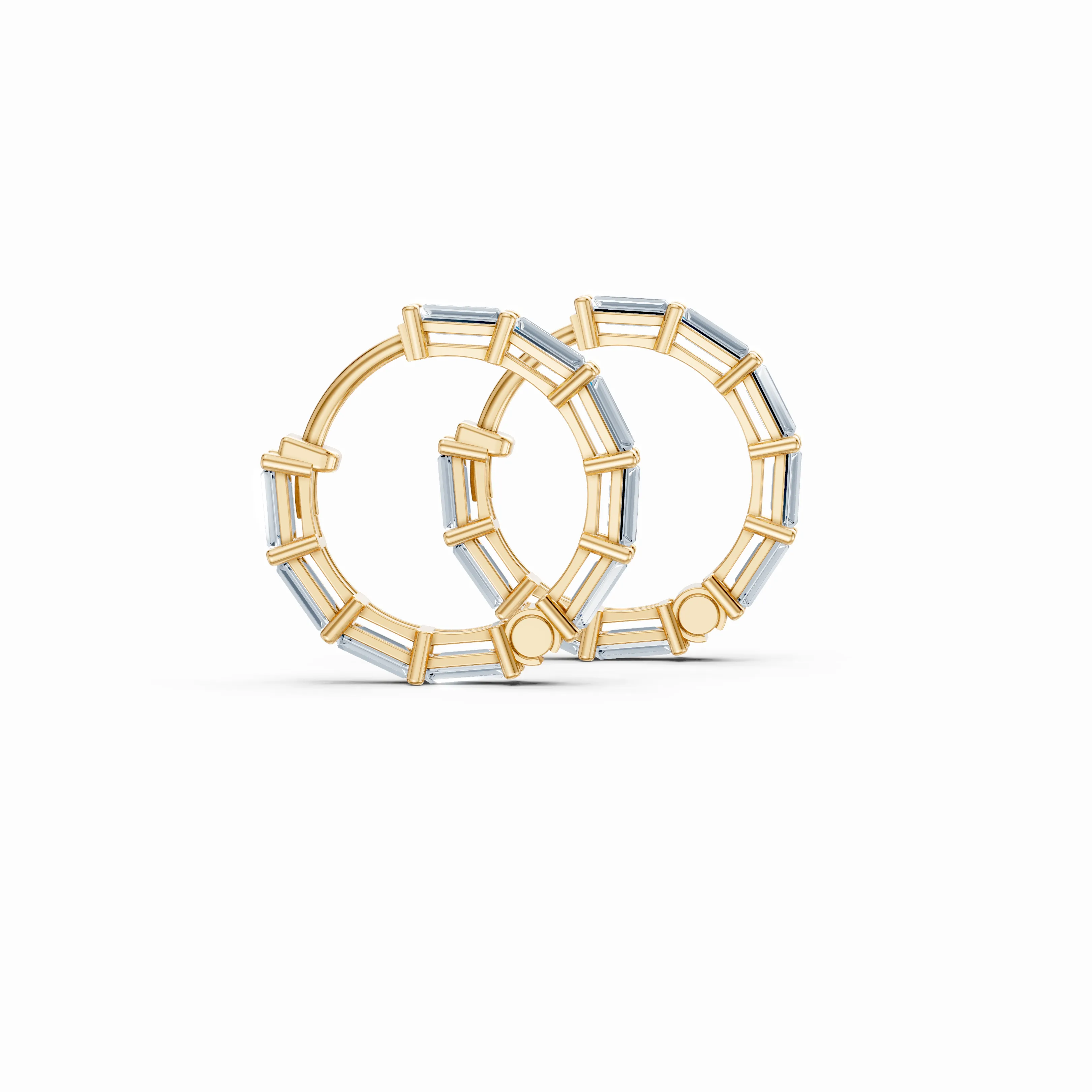 luna hoop earrings - hover - 4