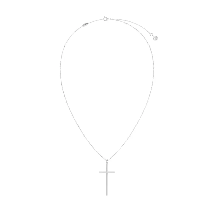 Serene Solid Cross Pendant