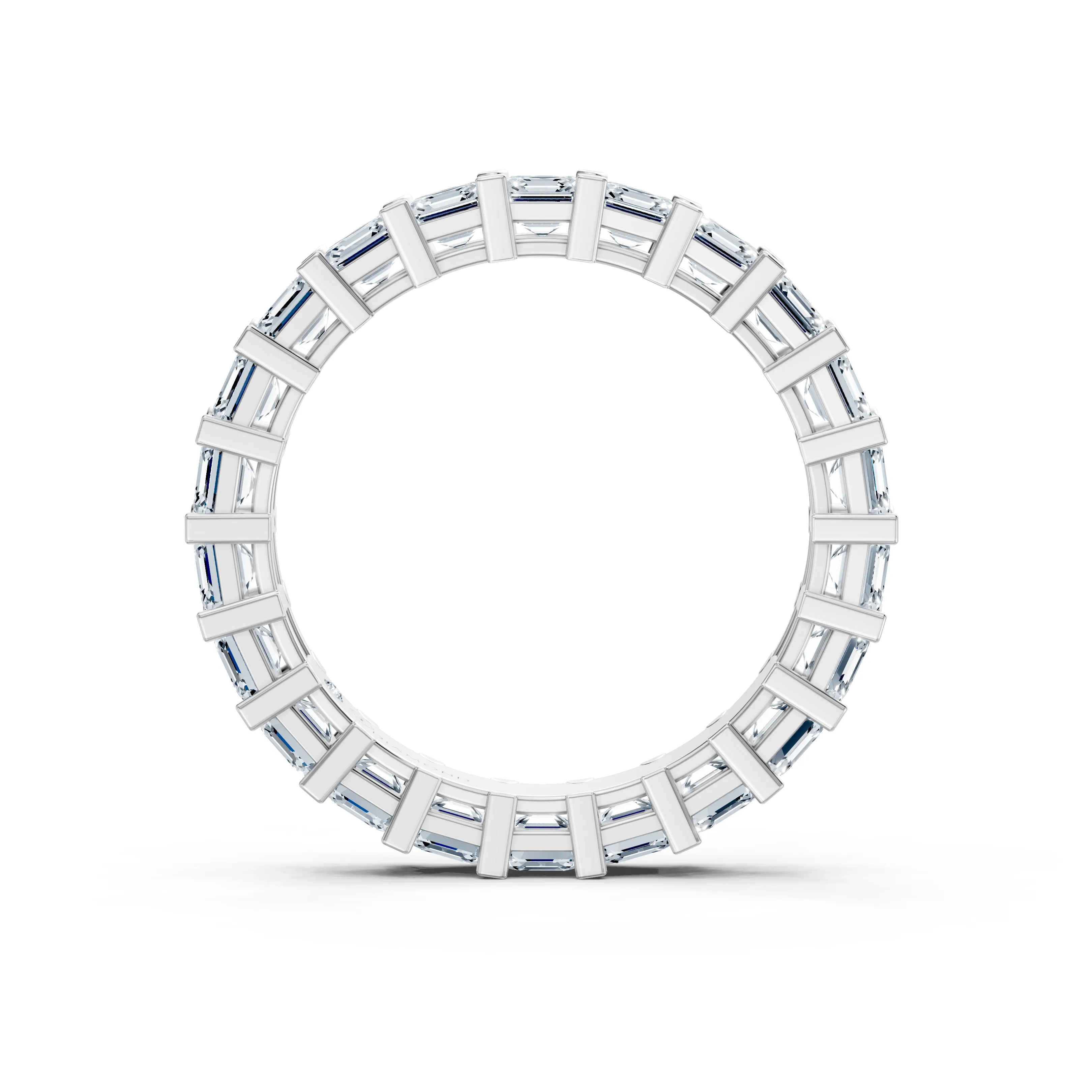 horizon asscher eternity band - hover - 3