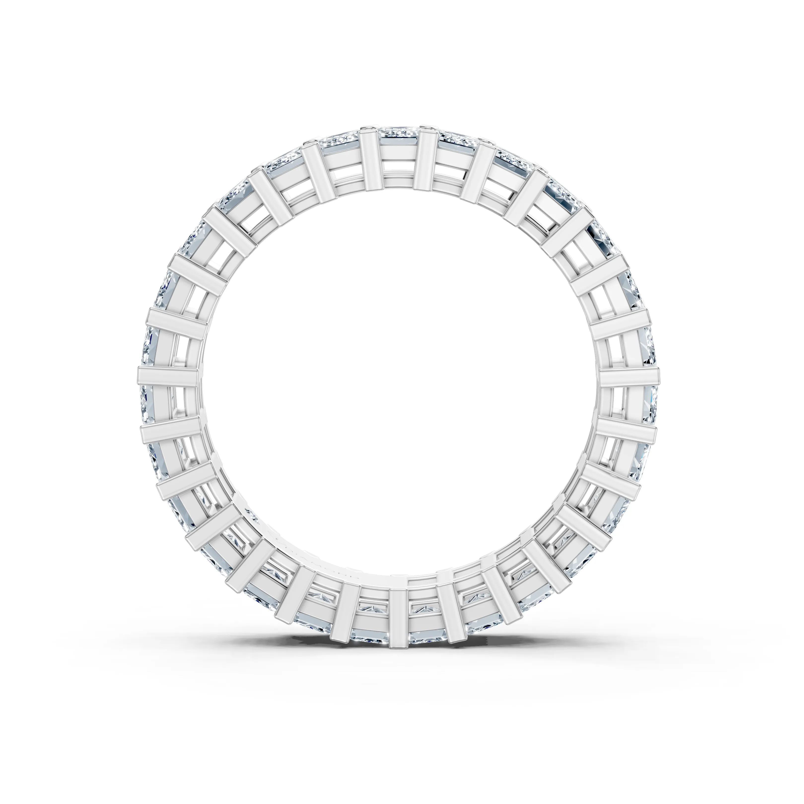 mirage emerald eternity band - hover - 3