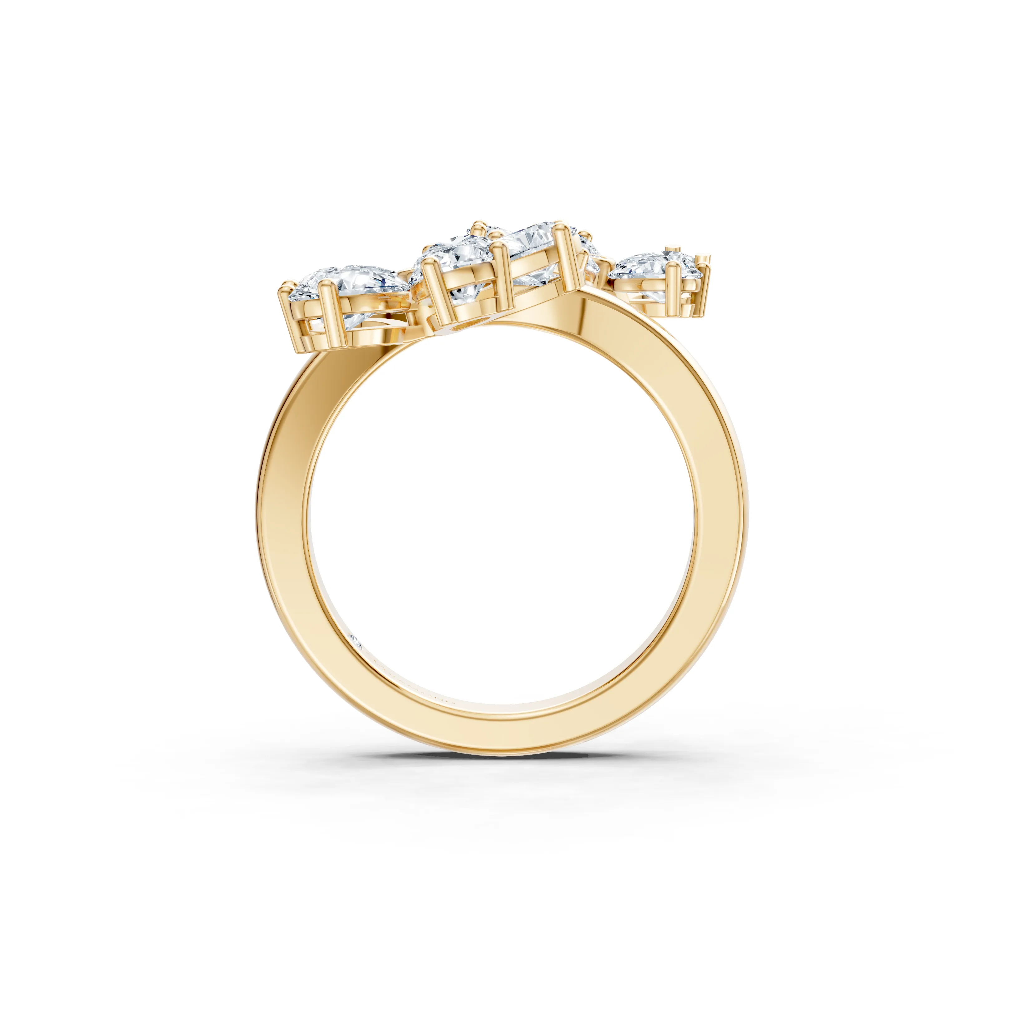 fleur de poire flower ring - hover - 3