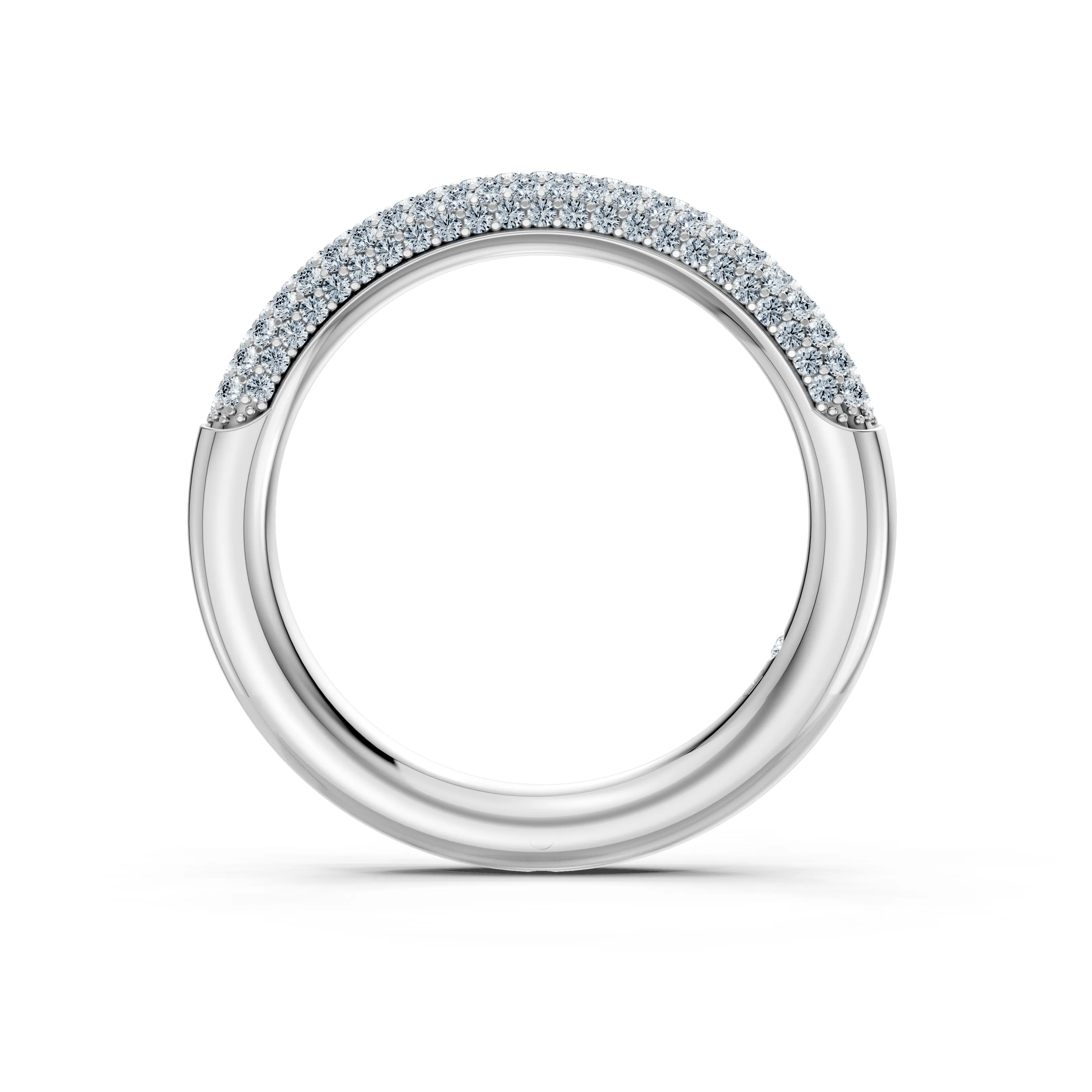 aeternia half eternity diamond band - hover - 3