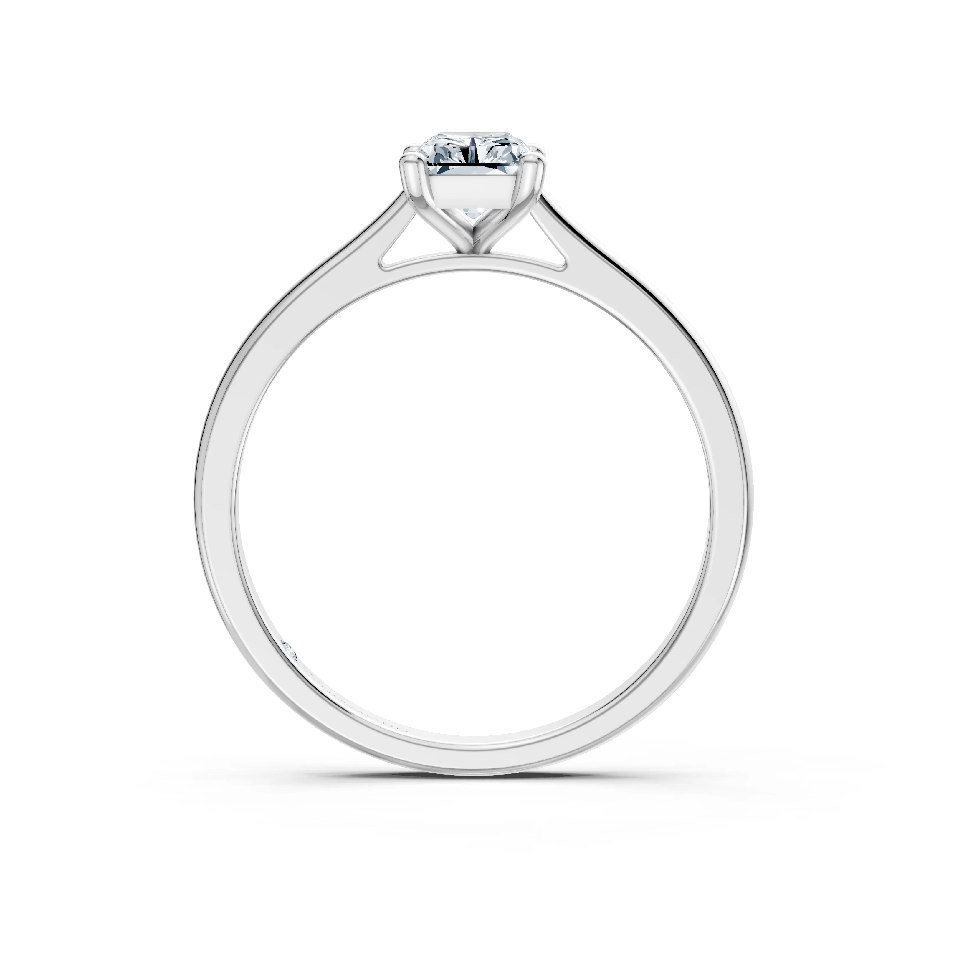 serenity radiant solitaire ring - hover - 3