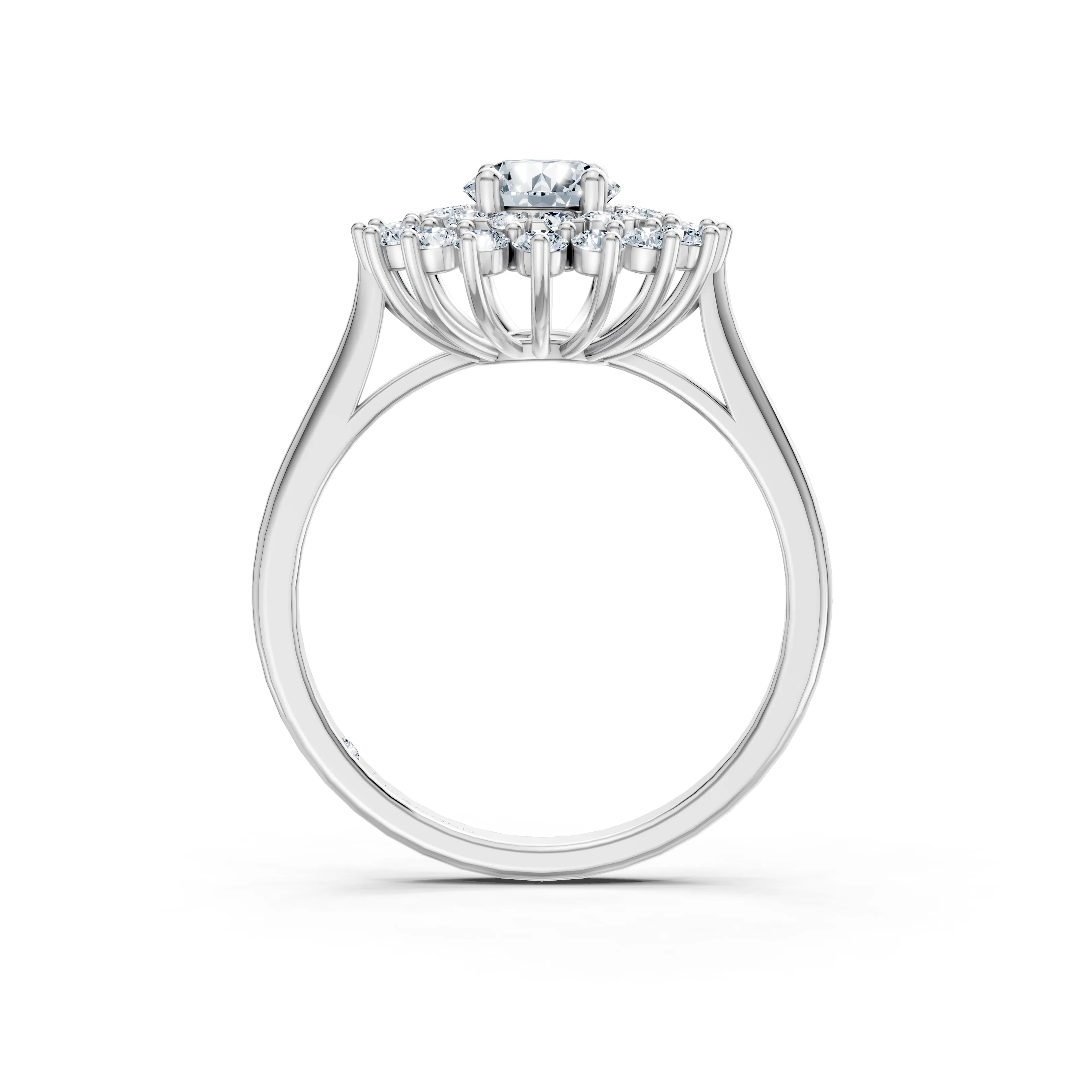 radiant bloom halo ring - hover - 2